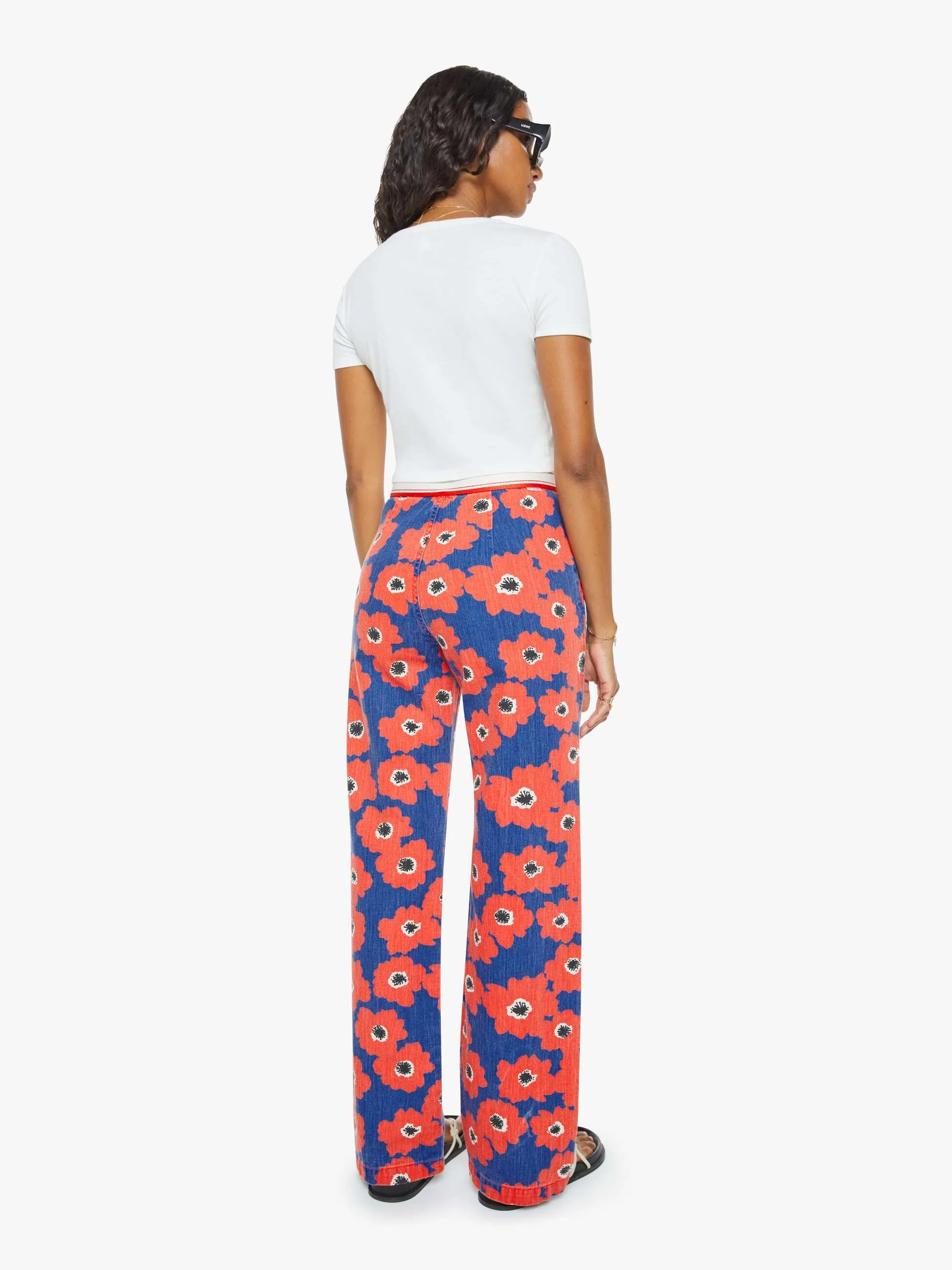 The Let It Rip Maven Sneak - Pop Art Poppies sold by MOTHER product image thumbnail 4