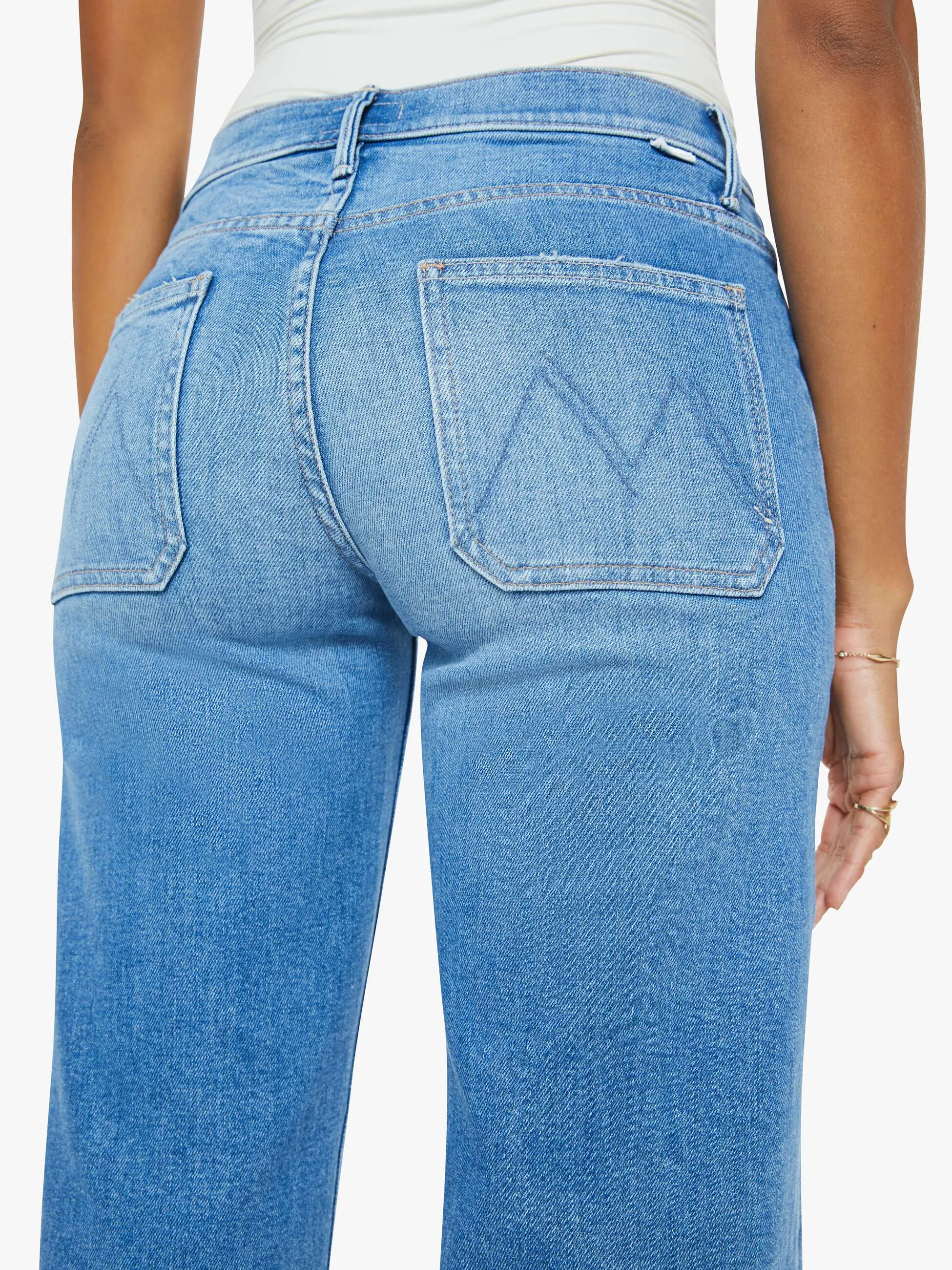 The Patch Pocket Mid Rise Maven Ankle - Avant Gardener sold by MOTHER product image thumbnail 5