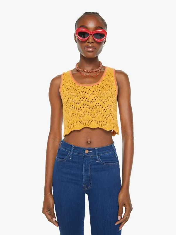 The Longline Top - Tangerine Dreams made by MOTHER