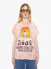 MadeWorn The Rolling Stones Tee - Pink Tie Dye sold by MOTHER