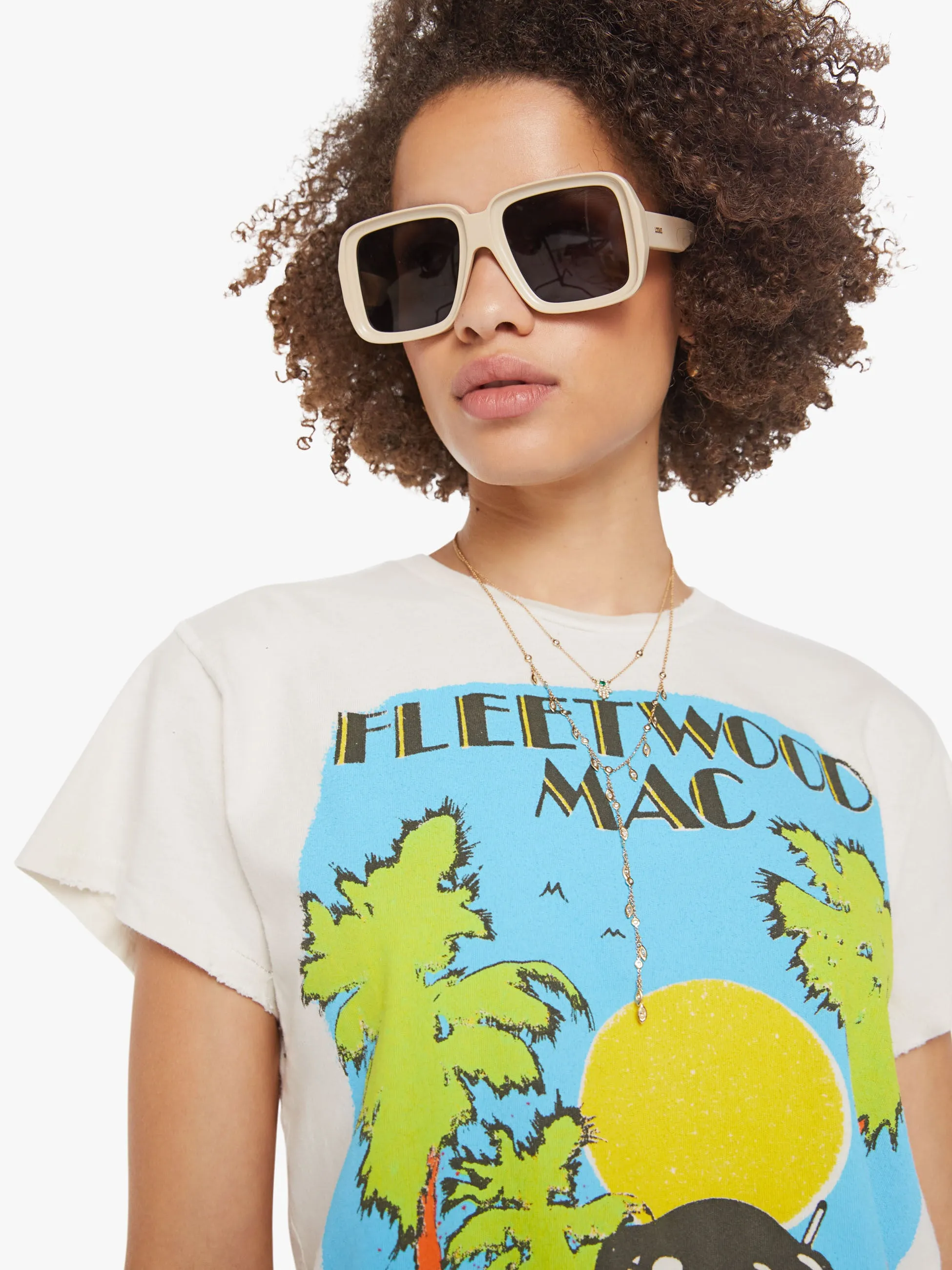 MadeWorn Fleetwood Mac Tee - Vintage White sold by MOTHER product image thumbnail 5