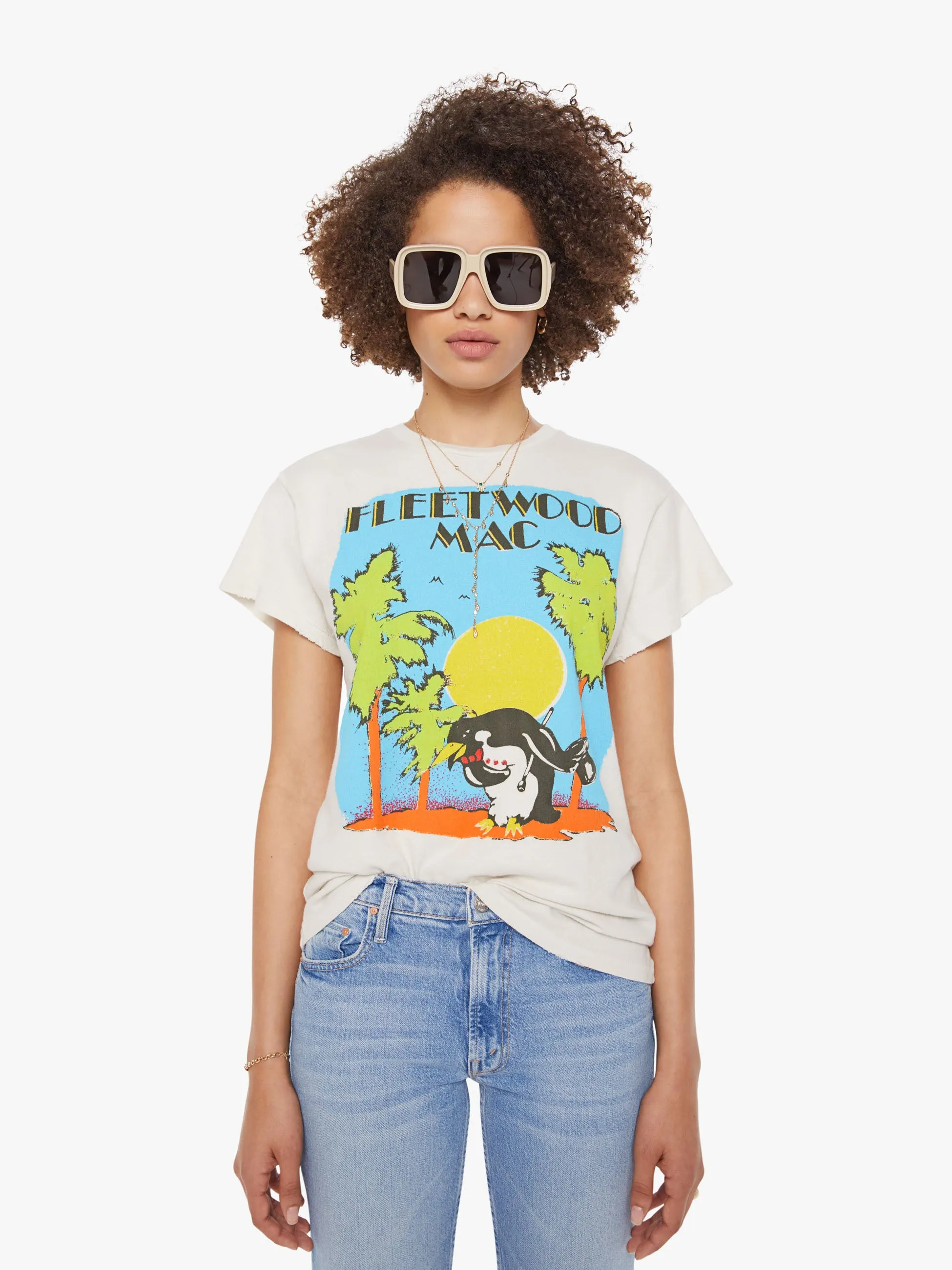 MadeWorn Fleetwood Mac Tee - Vintage White sold by MOTHER