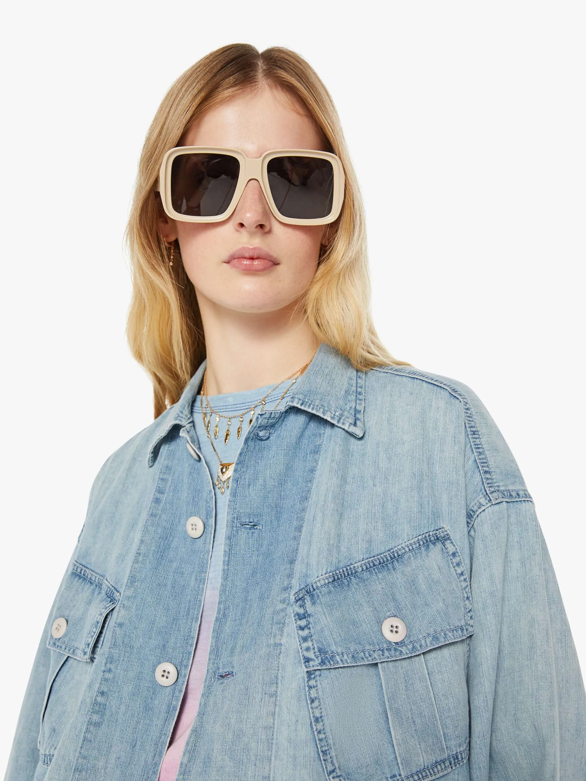 Dr. Collectors Opium Shirt - Sky Blue sold by MOTHER product image thumbnail 5