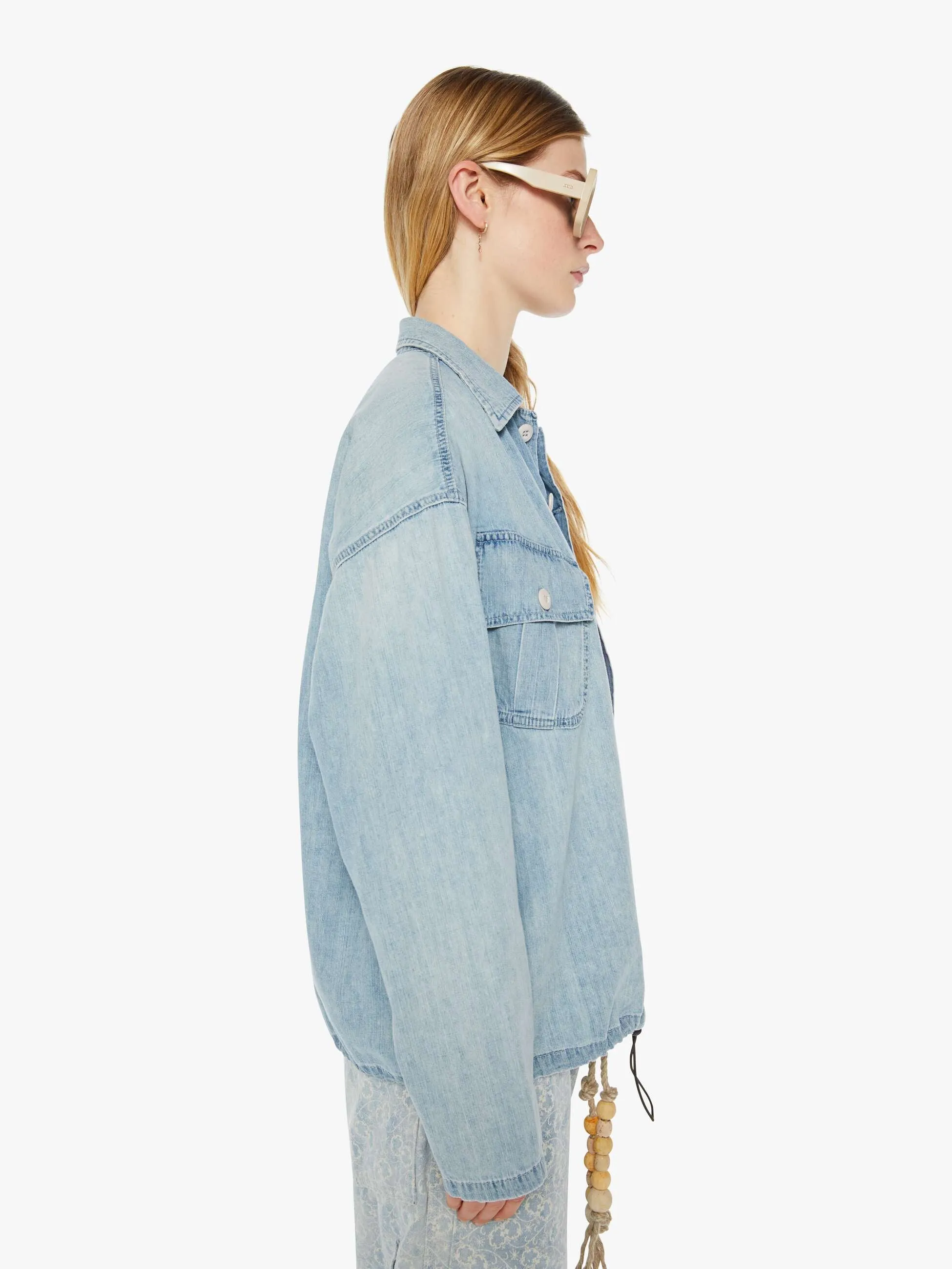 Dr. Collectors Opium Shirt - Sky Blue sold by MOTHER product image thumbnail 2