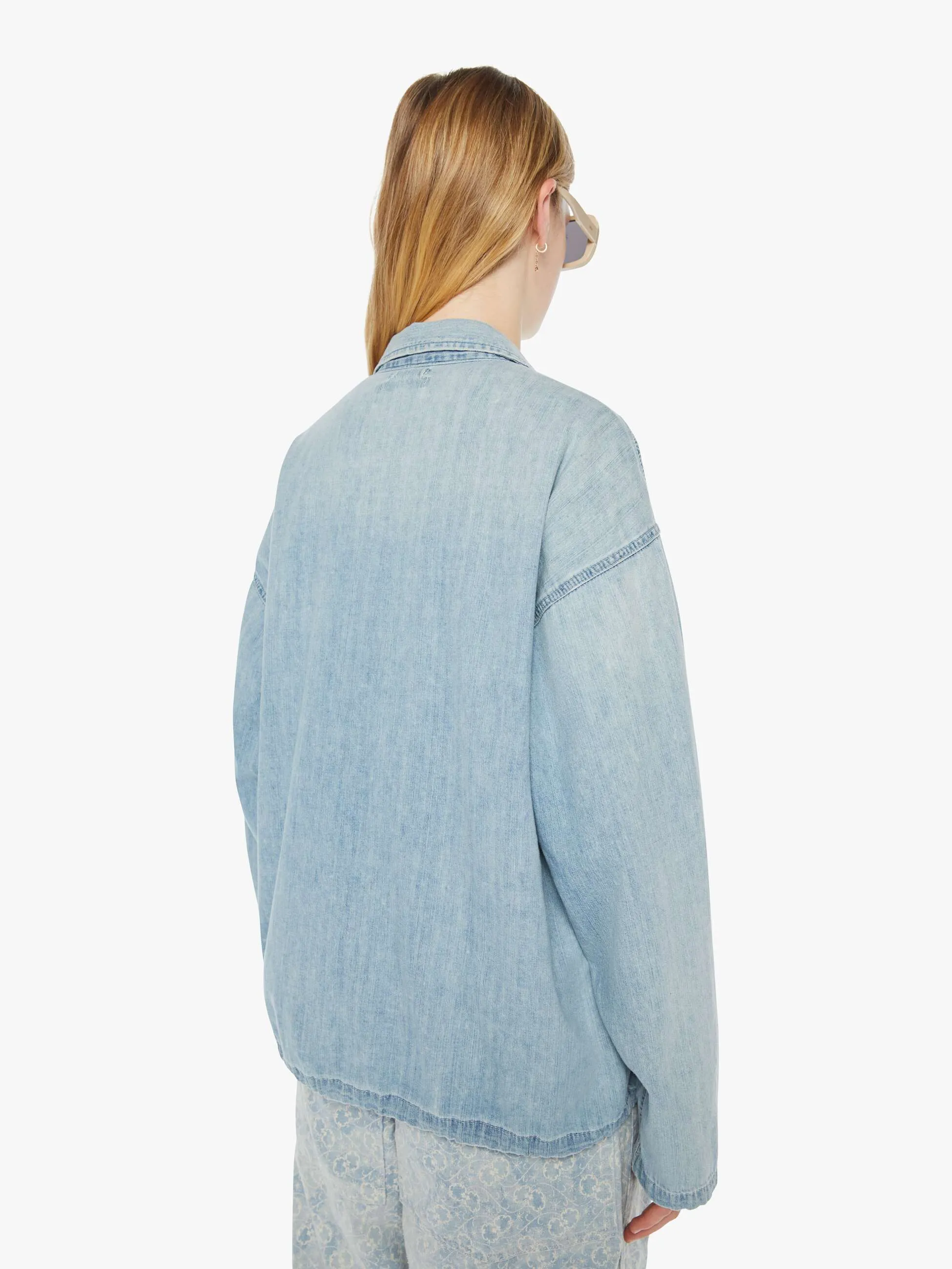 Dr. Collectors Opium Shirt - Sky Blue sold by MOTHER product image thumbnail 3