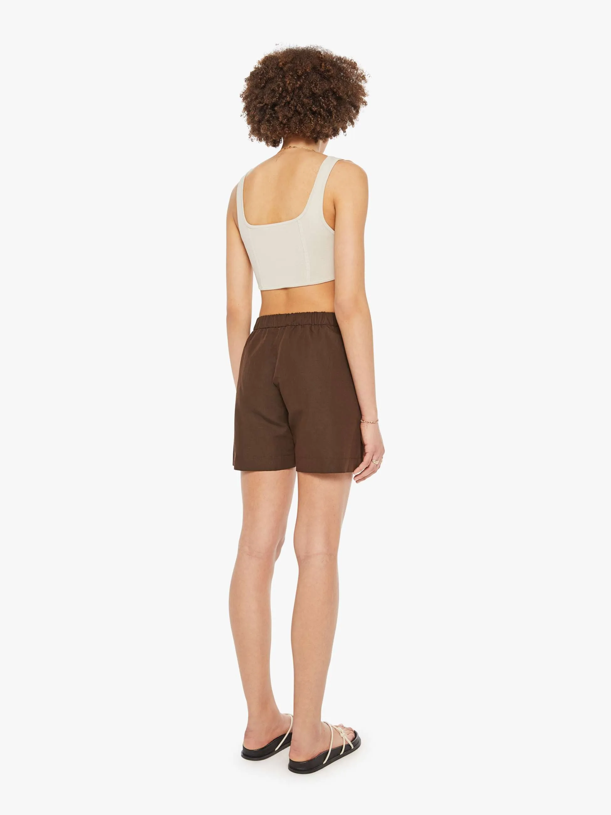 SPRWMN Culotte Shorts - Americano sold by MOTHER product image thumbnail 4