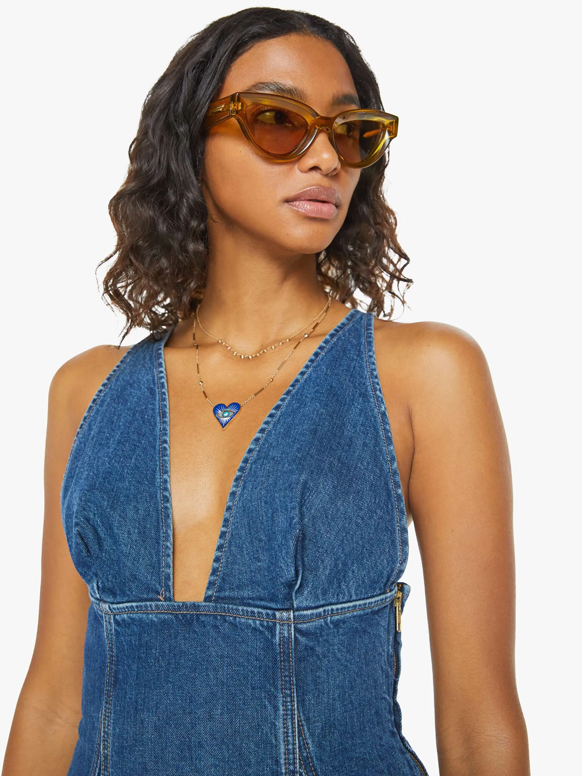 The Tit For Tat Dress Fray - Where The Sun Don't Shine sold by MOTHER product image thumbnail 5