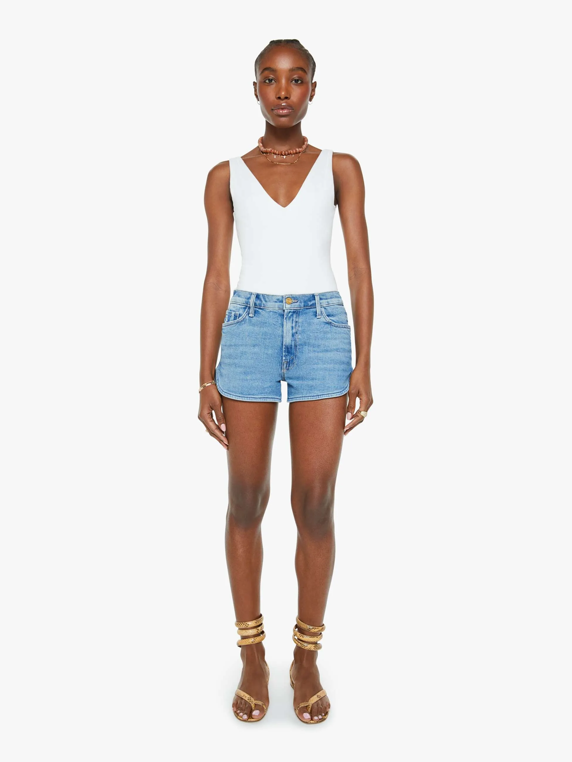 The Tomcat Matinee Short - Glow Up sold by MOTHER