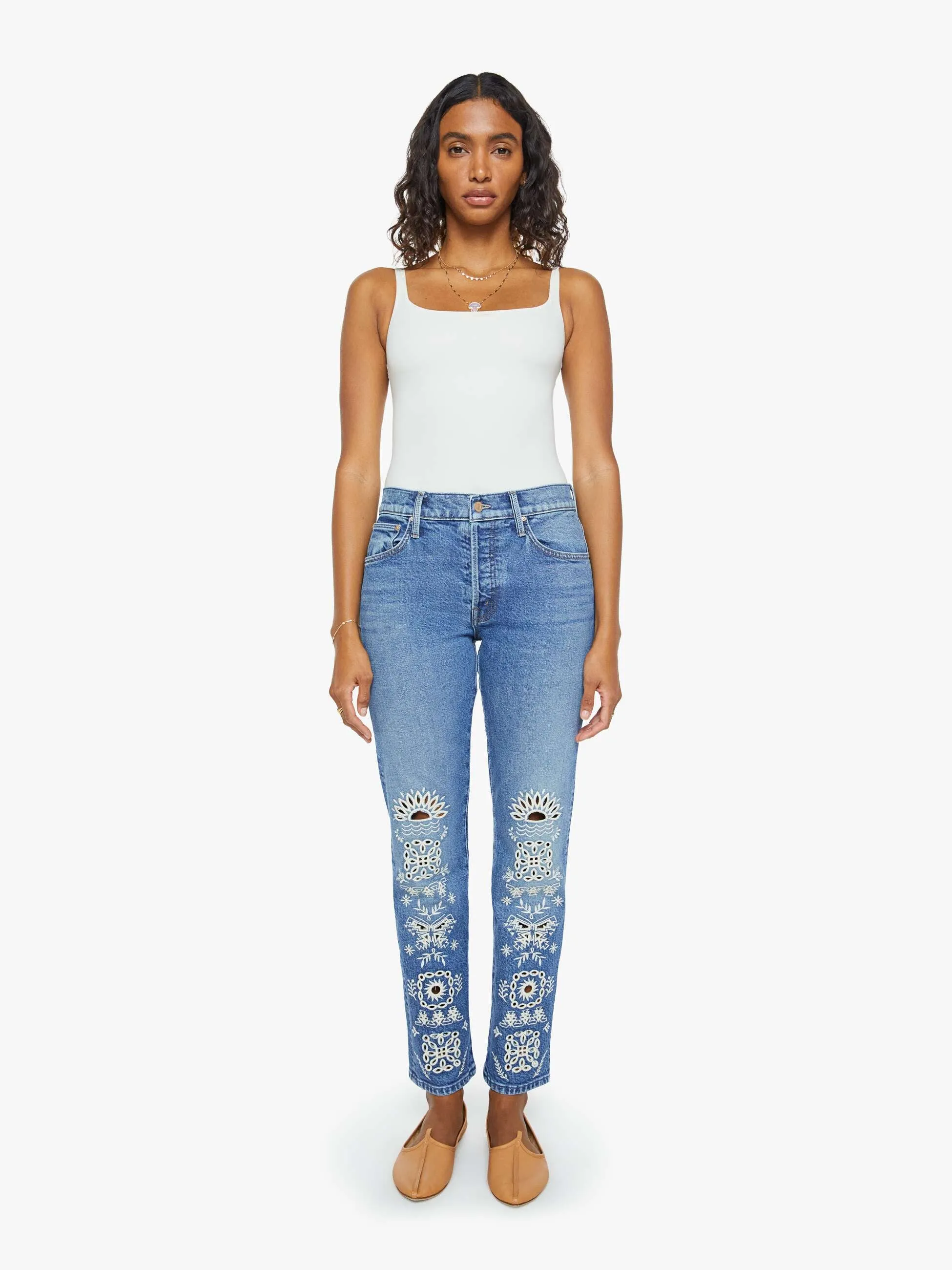 The Mid Rise Hiker Hover - Tequila Sunset sold by MOTHER