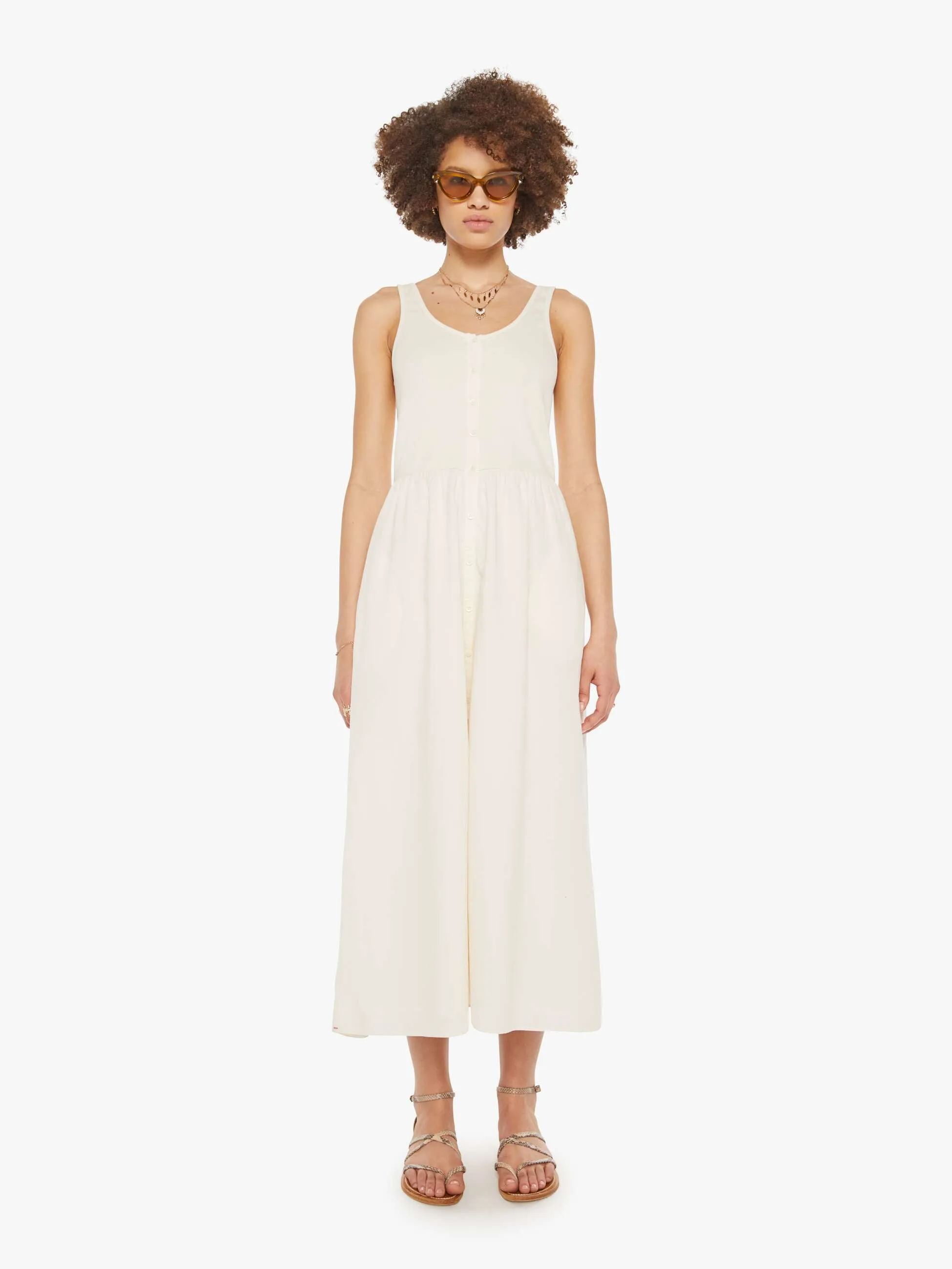 XiRENA Fenix Dress - Oysterette sold by MOTHER product image thumbnail 2