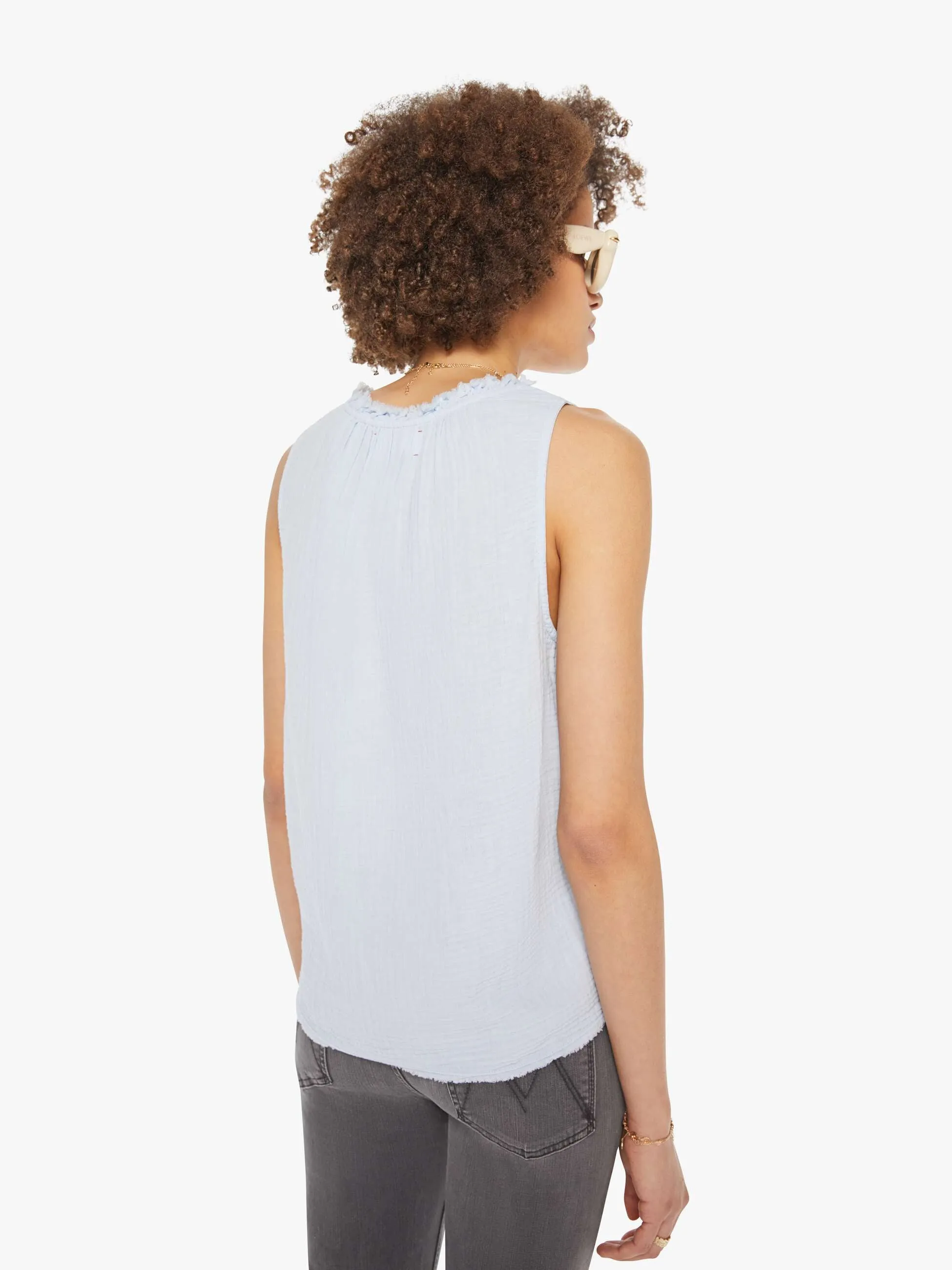 XiRENA Rosie Top - Blue Mist sold by MOTHER product image thumbnail 4