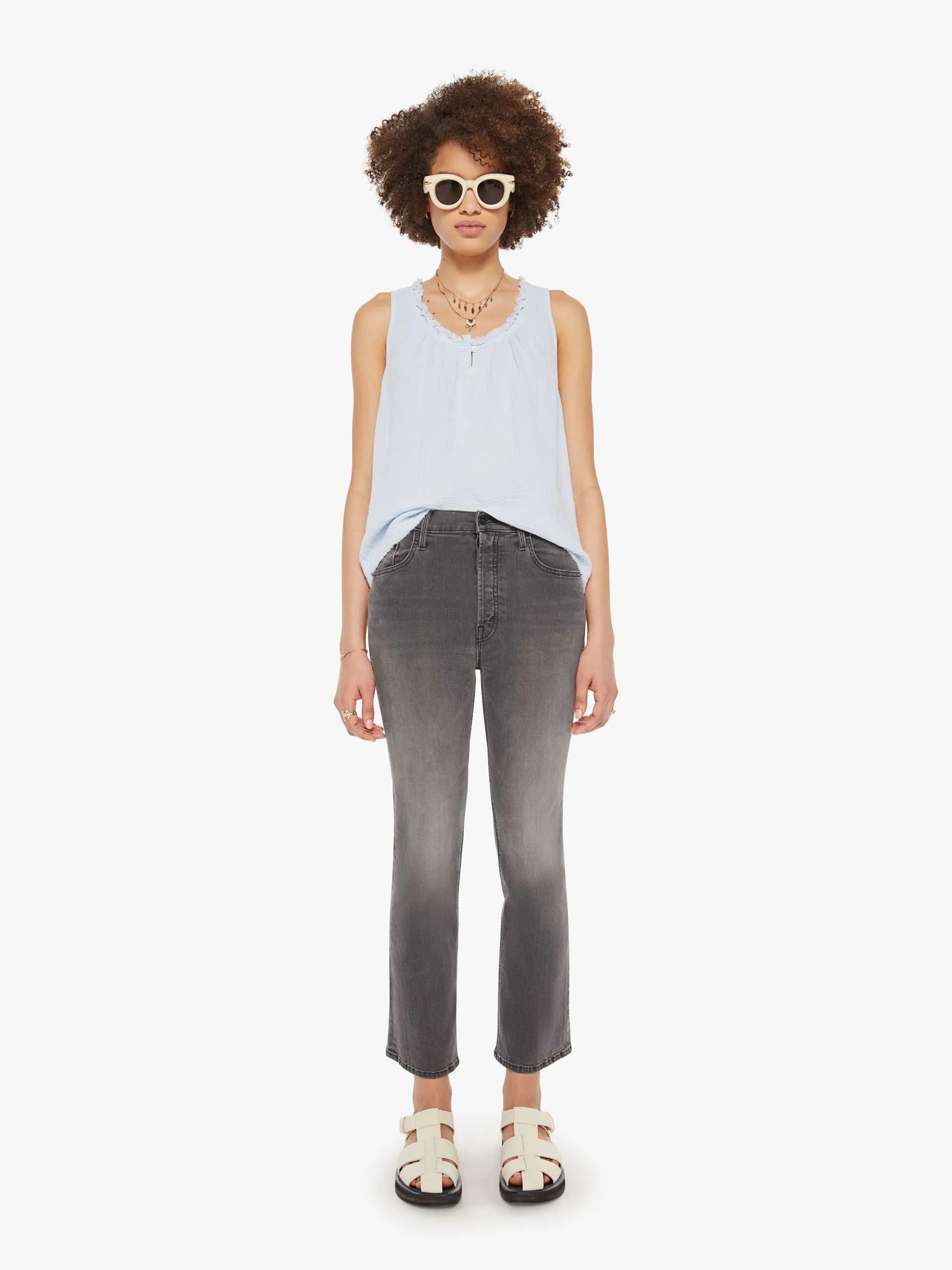 XiRENA Rosie Top - Blue Mist sold by MOTHER product image thumbnail 5