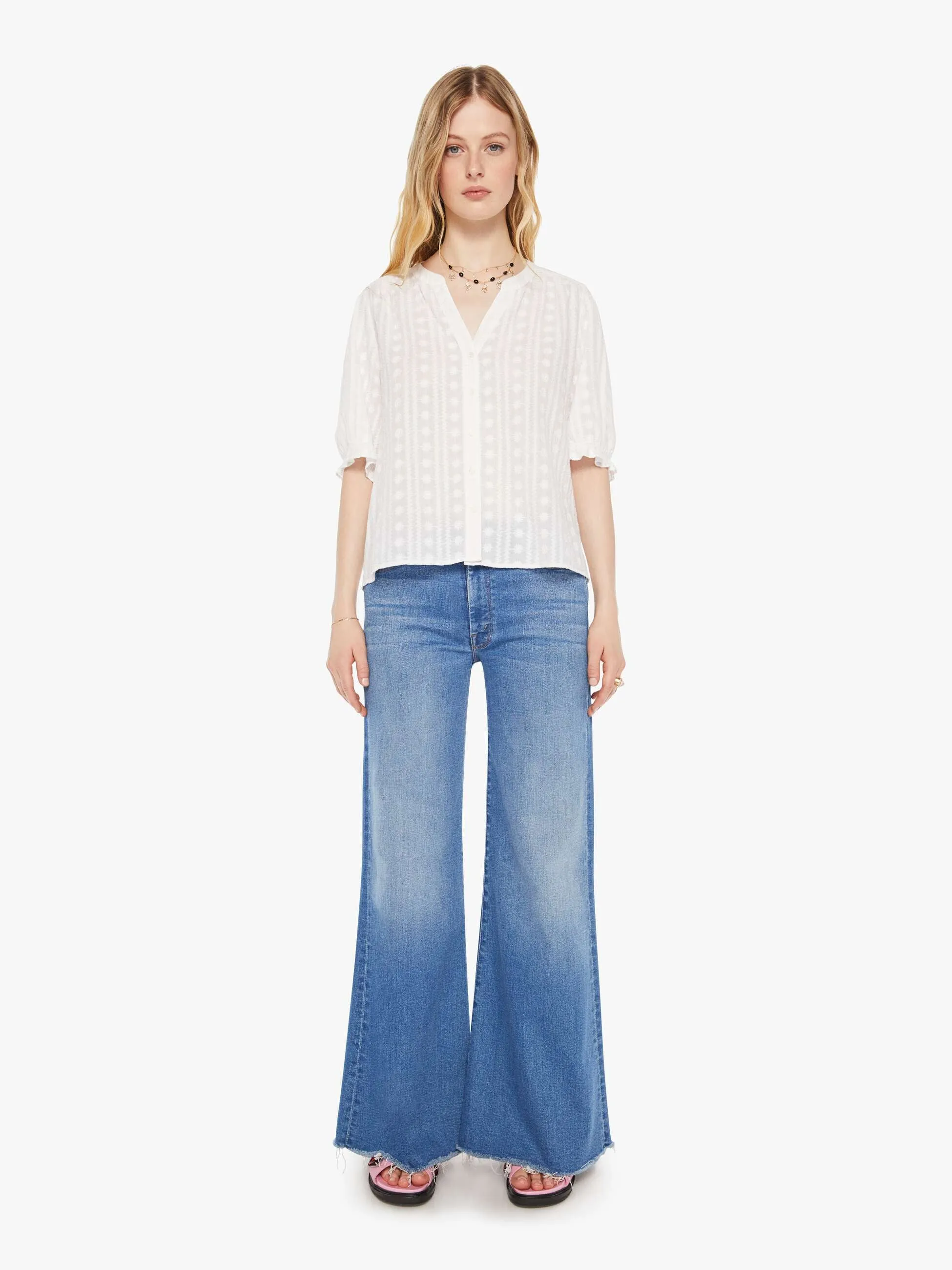 XiRENA Eden Shirt - White sold by MOTHER product image thumbnail 5