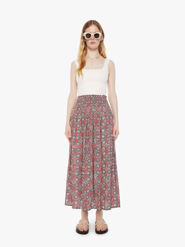Natalie Martin Bella Skirt - Spanish Tile Jade sold by MOTHER