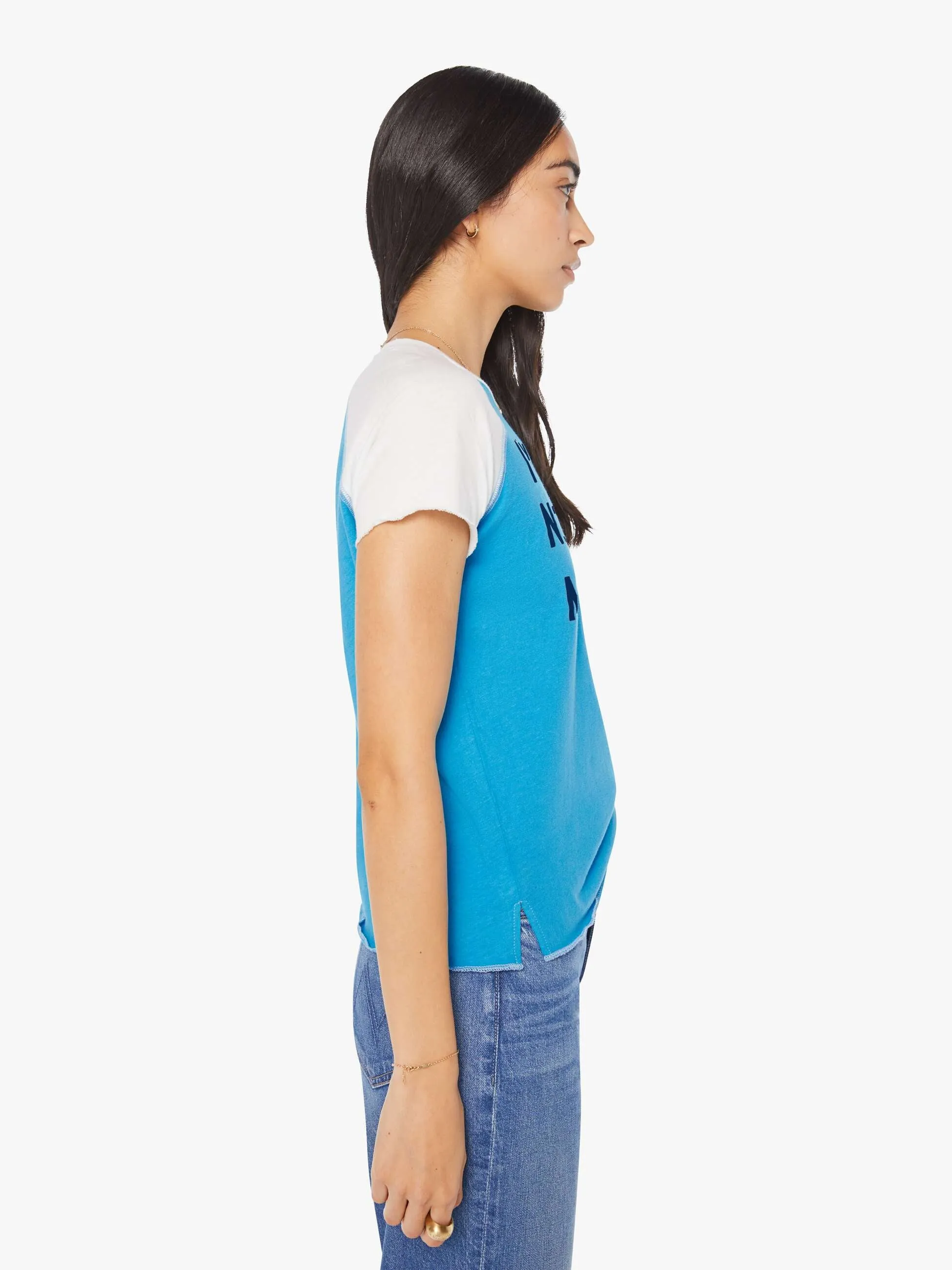 The S/S Sporty Concert Tee - I'm Not Your Mother sold by MOTHER product image thumbnail 2