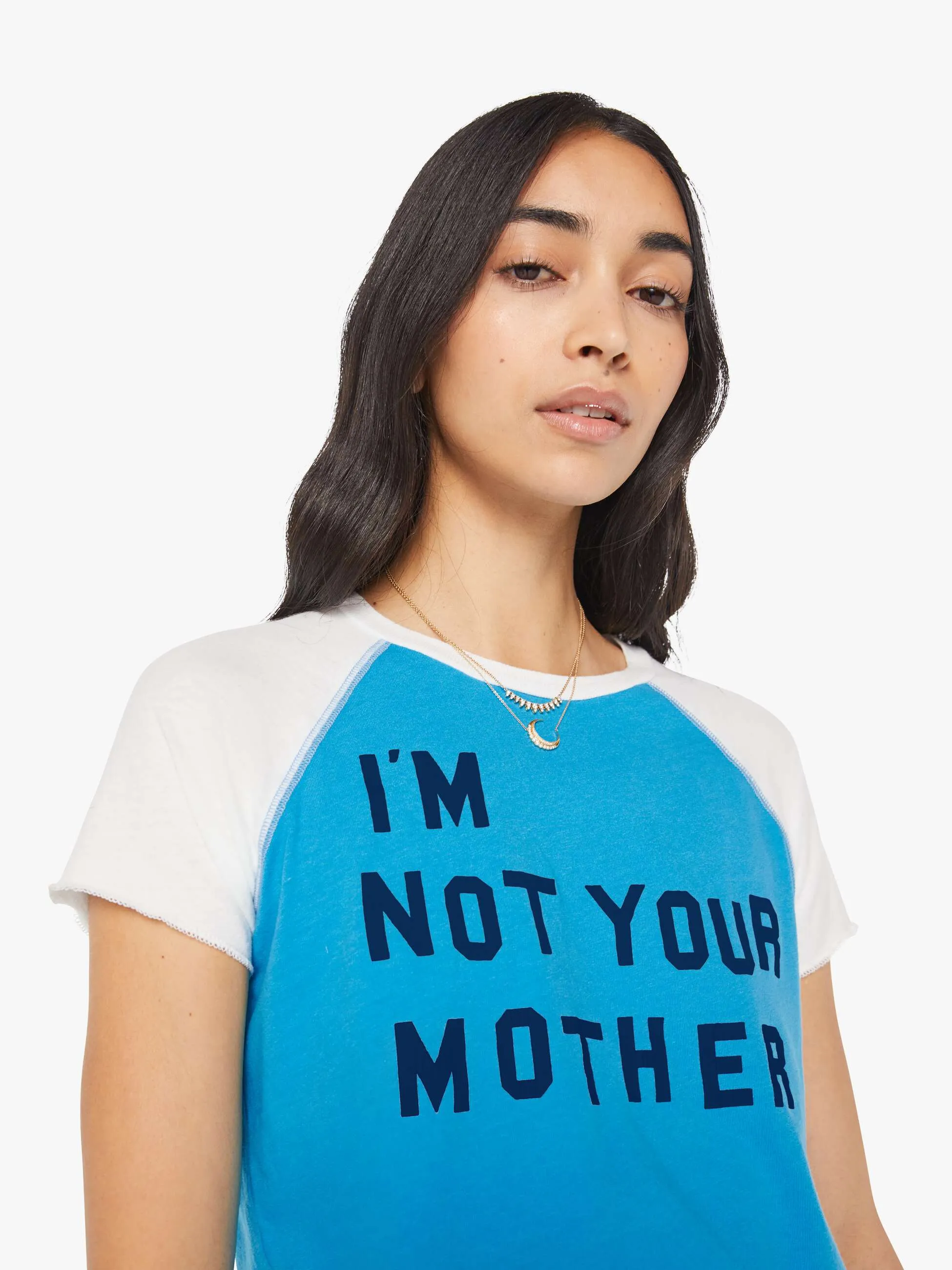 The S/S Sporty Concert Tee - I'm Not Your Mother sold by MOTHER product image thumbnail 5