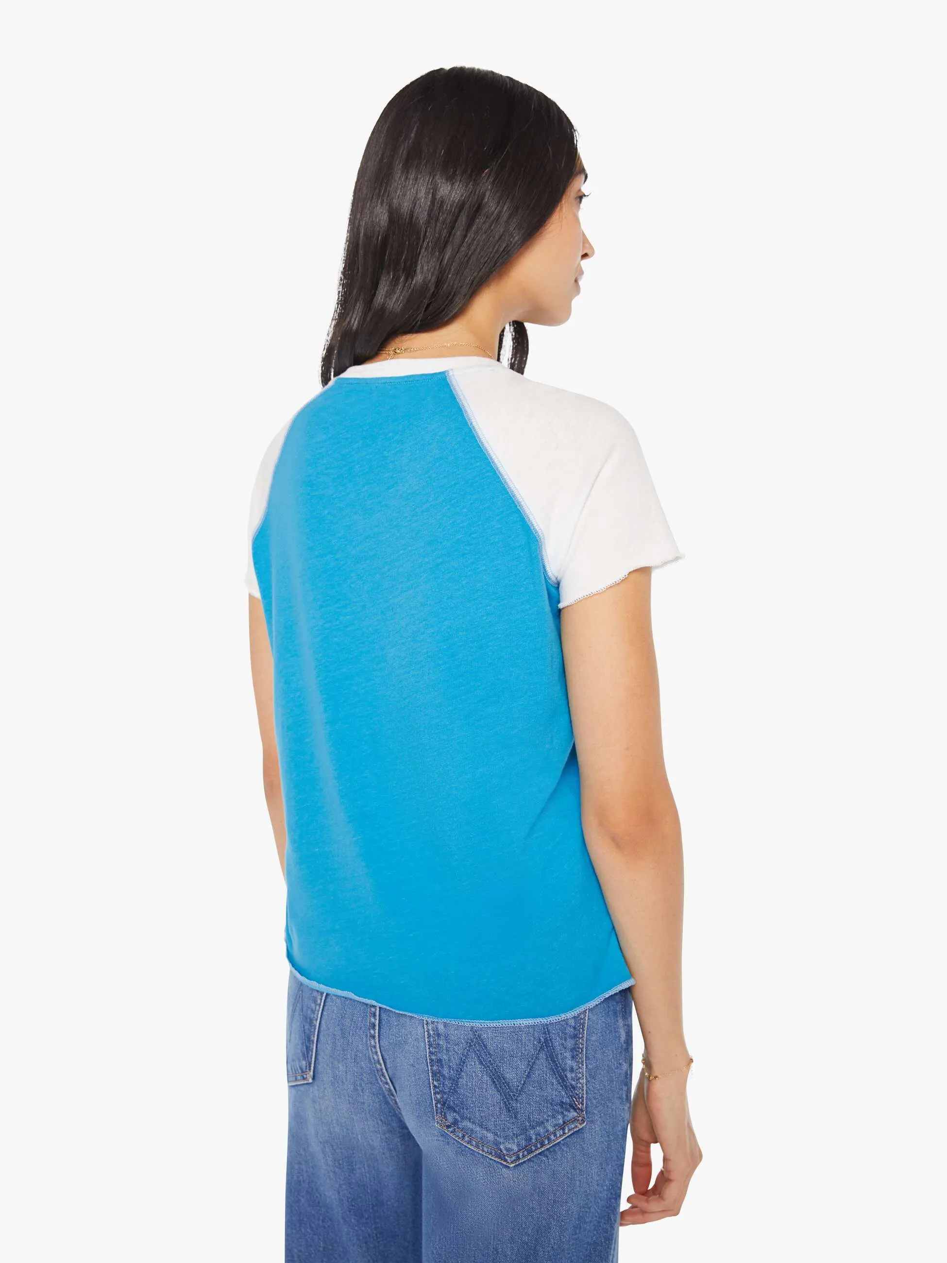 The S/S Sporty Concert Tee - I'm Not Your Mother sold by MOTHER product image thumbnail 3