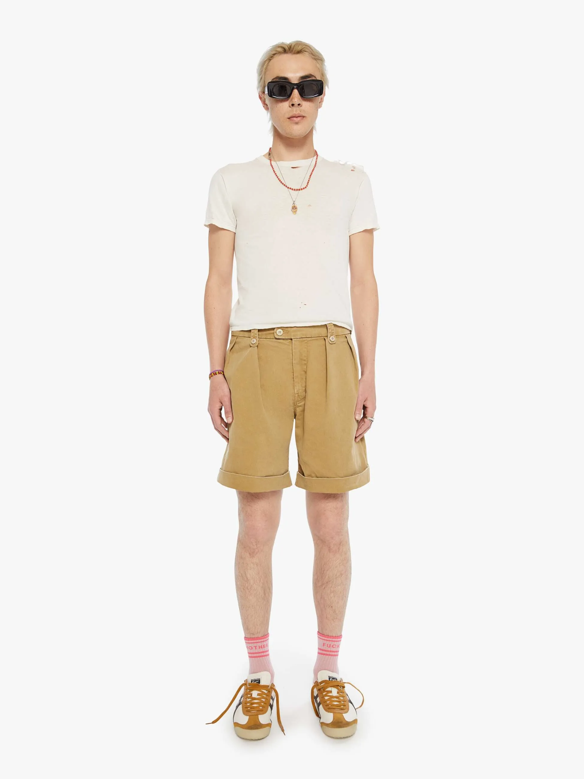 The Head Honcho Short - Khaki sold by MOTHER
