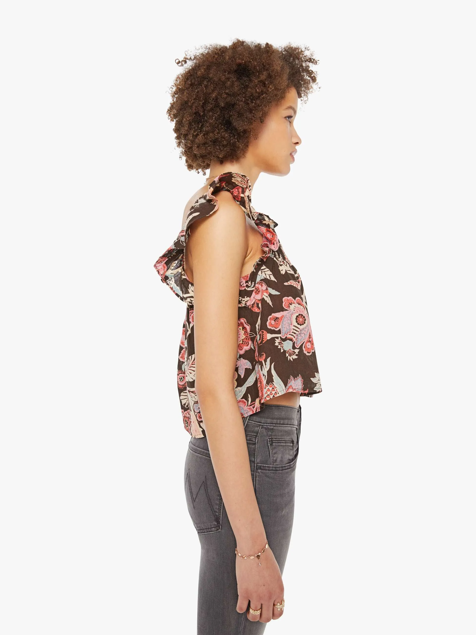 Alix Of Bohemia Sera Top - Terra sold by MOTHER product image thumbnail 3