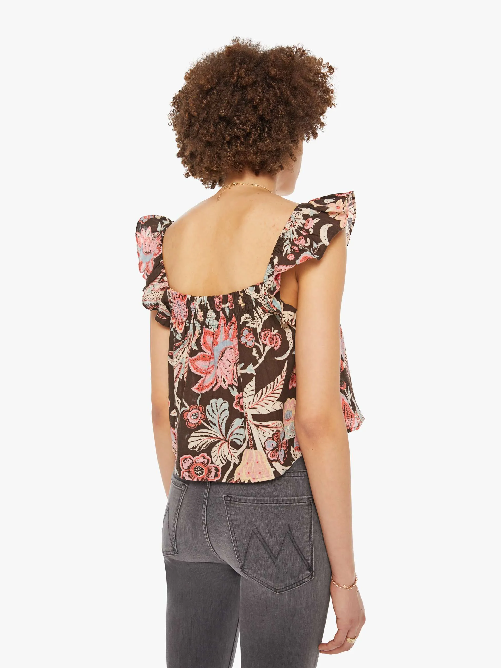 Alix Of Bohemia Sera Top - Terra sold by MOTHER product image thumbnail 4