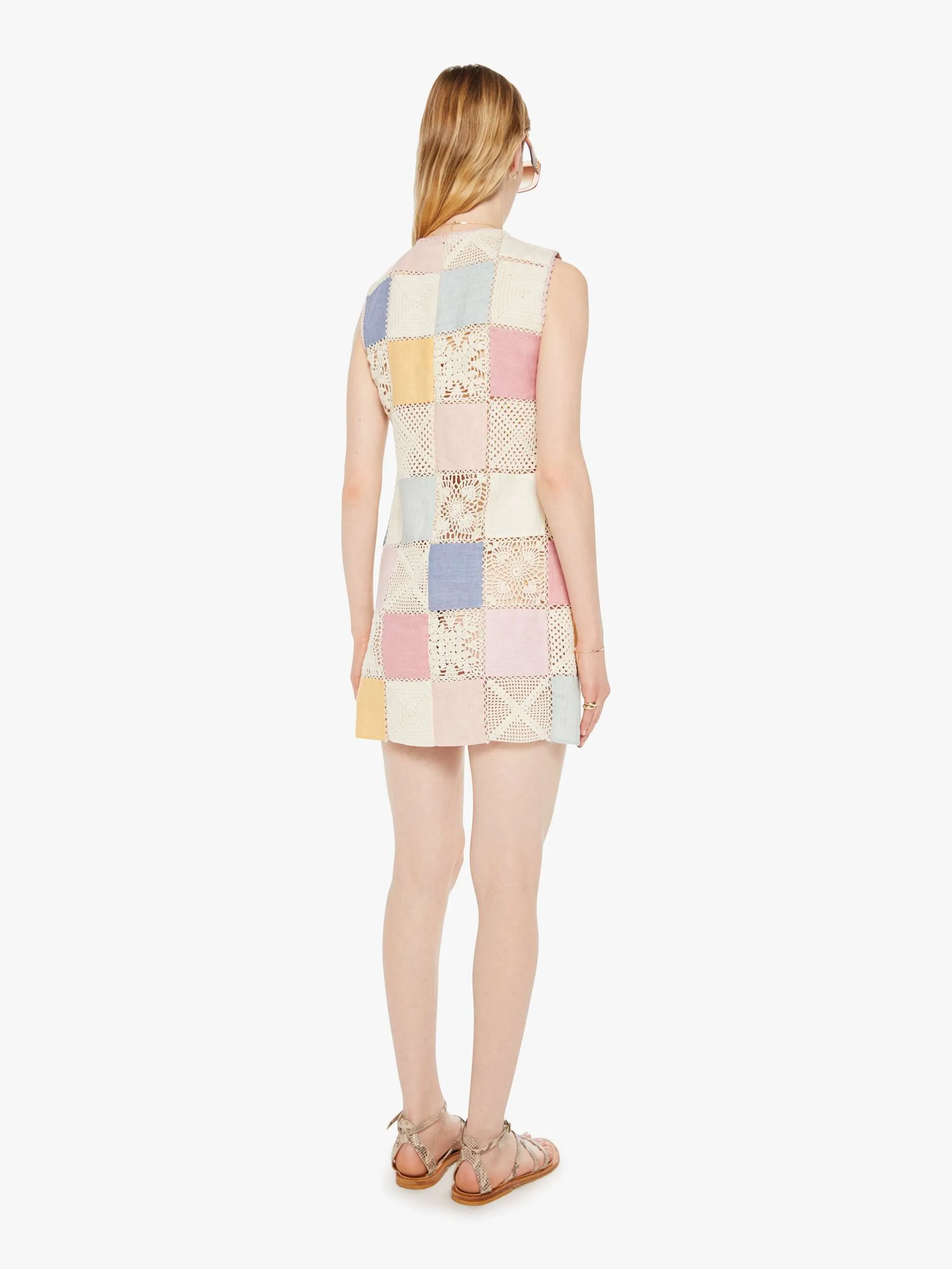 Alix Of Bohemia Vita Tile Dress - Sorbet sold by MOTHER product image thumbnail 4