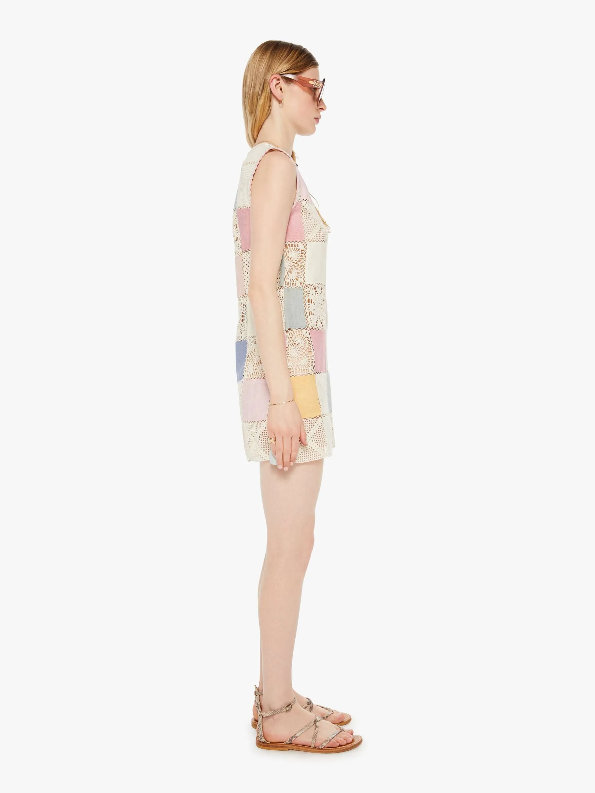 Alix Of Bohemia Vita Tile Dress - Sorbet sold by MOTHER product image thumbnail 3