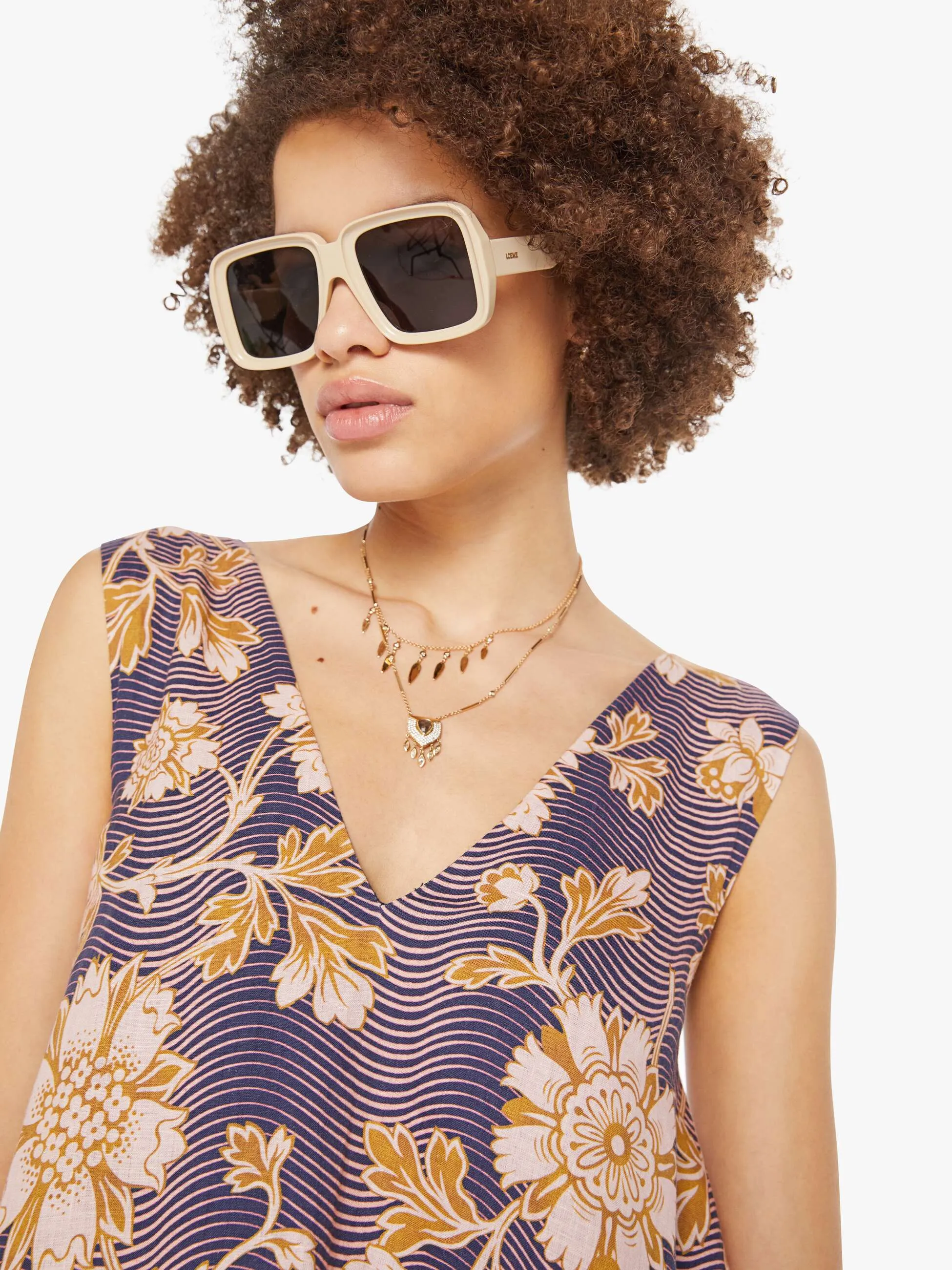 Alix Of Bohemia Soleil Dress - Zinnia sold by MOTHER product image thumbnail 5