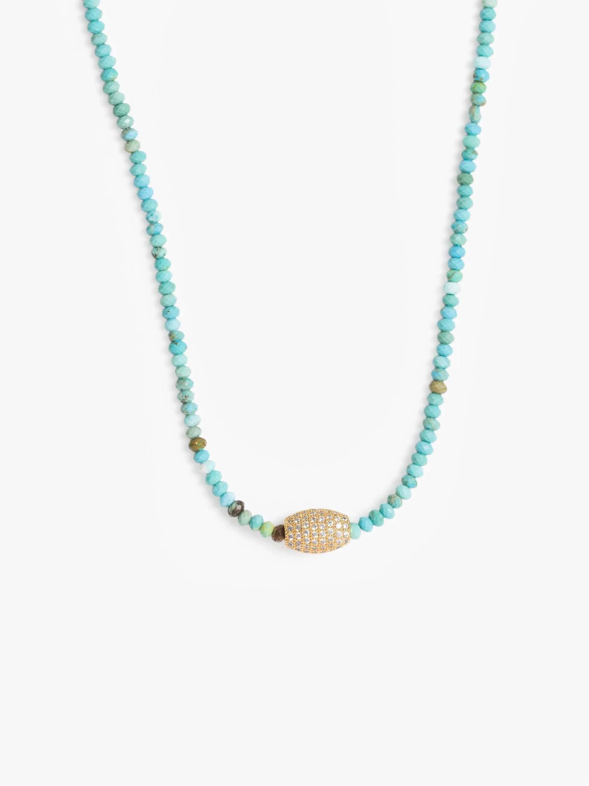 LUDA Beaded Necklace - Turquoise sold by MOTHER product image thumbnail 2