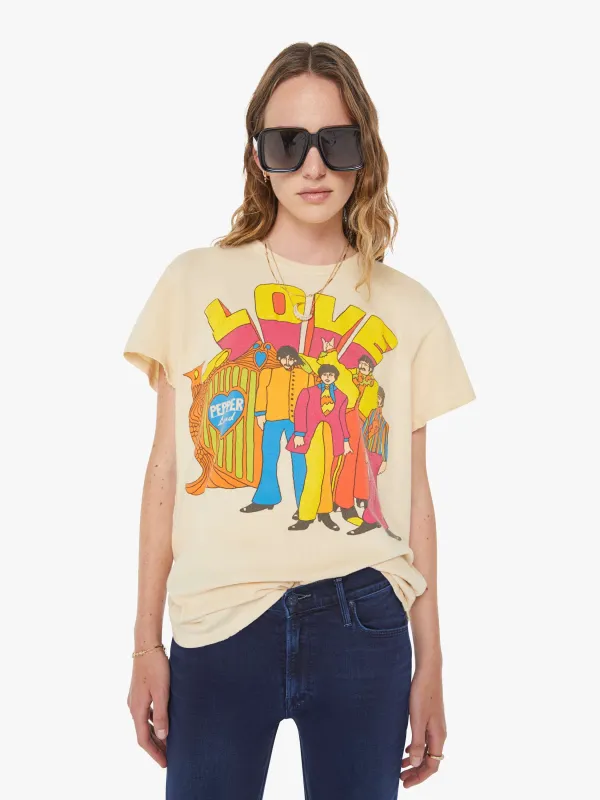 MadeWorn The Beatles Tee - Tea Stained sold by MOTHER