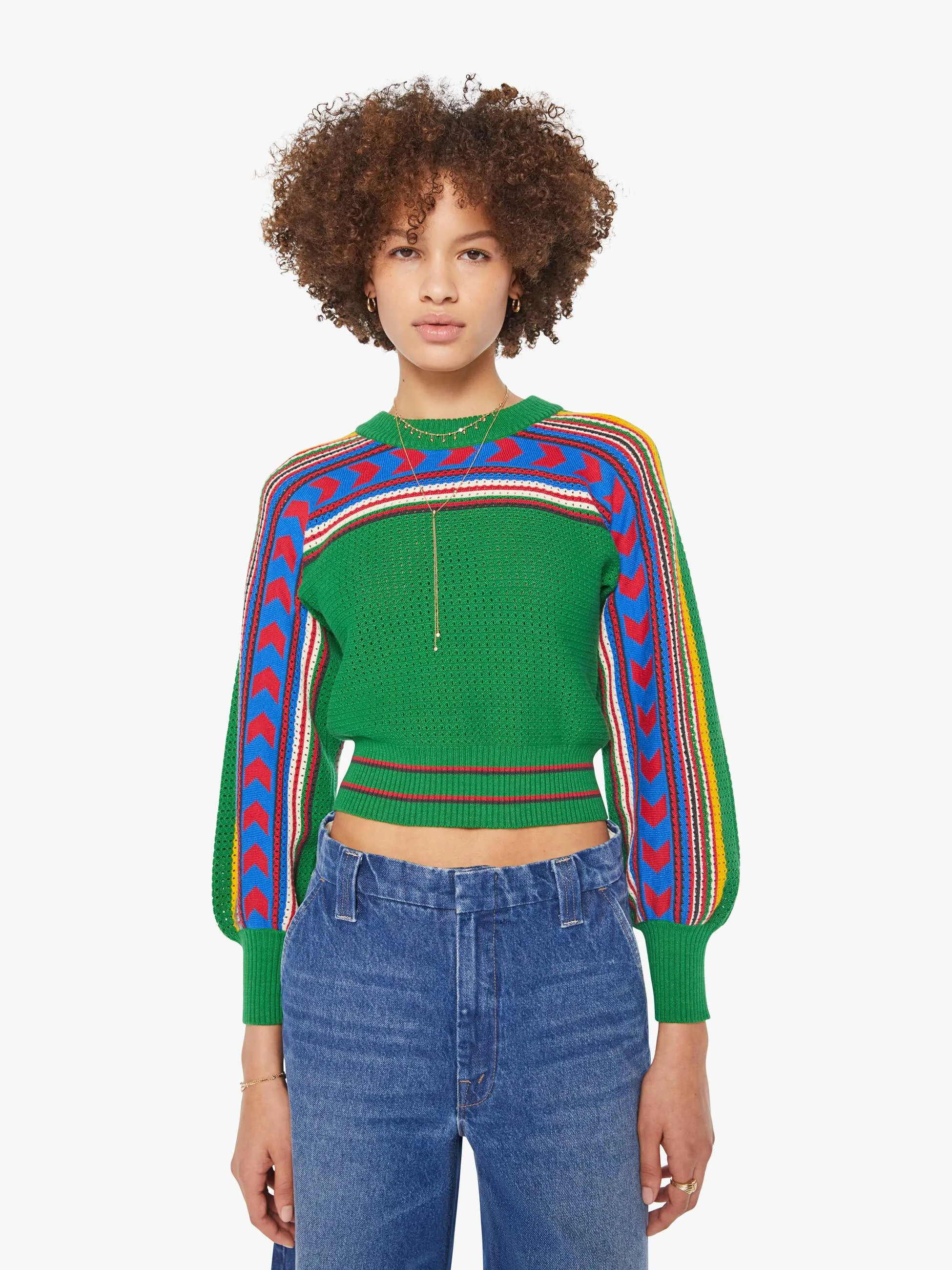 The Streamline Sweater - Off The Track sold by MOTHER