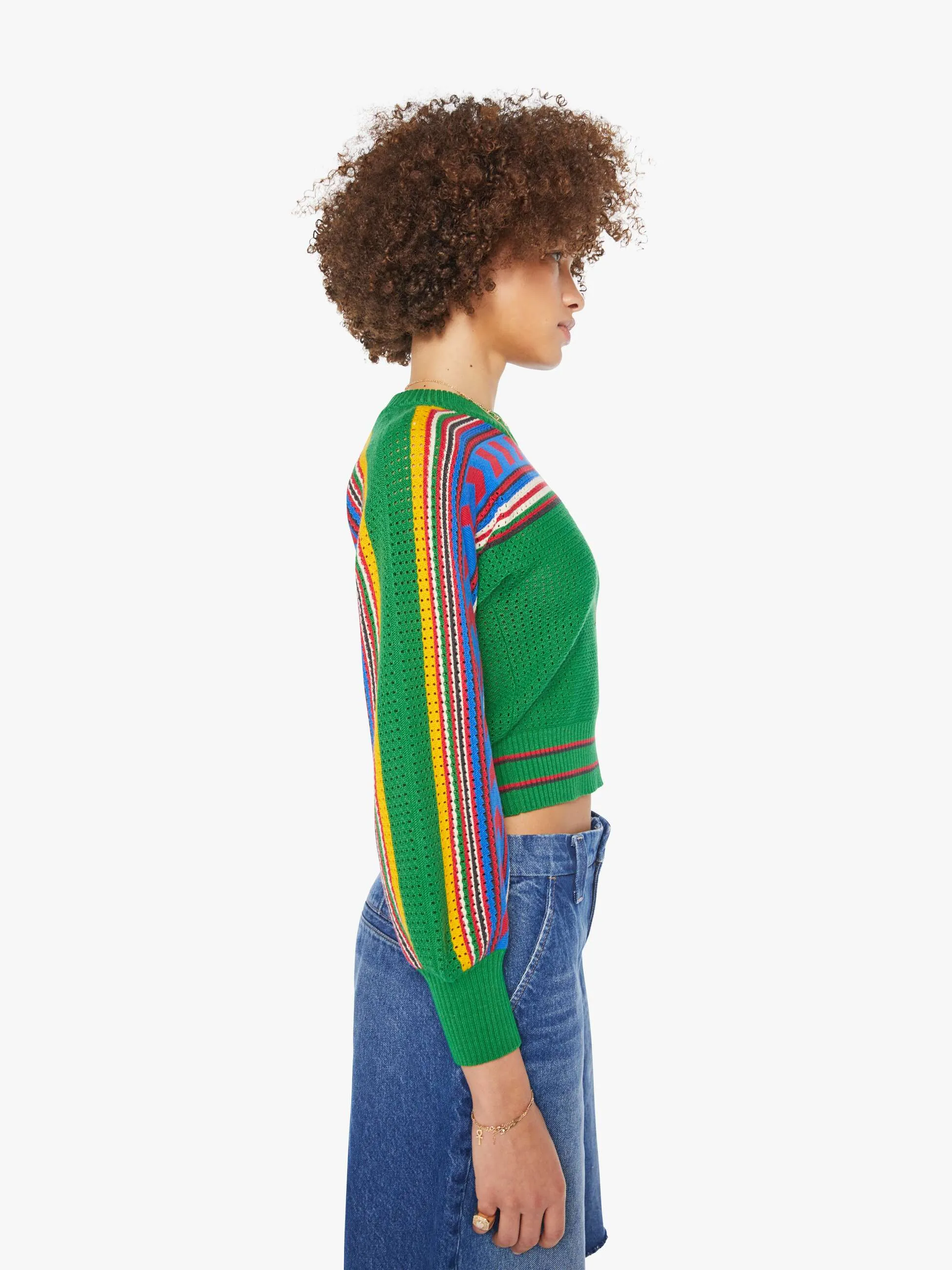 The Streamline Sweater - Off The Track sold by MOTHER product image thumbnail 3