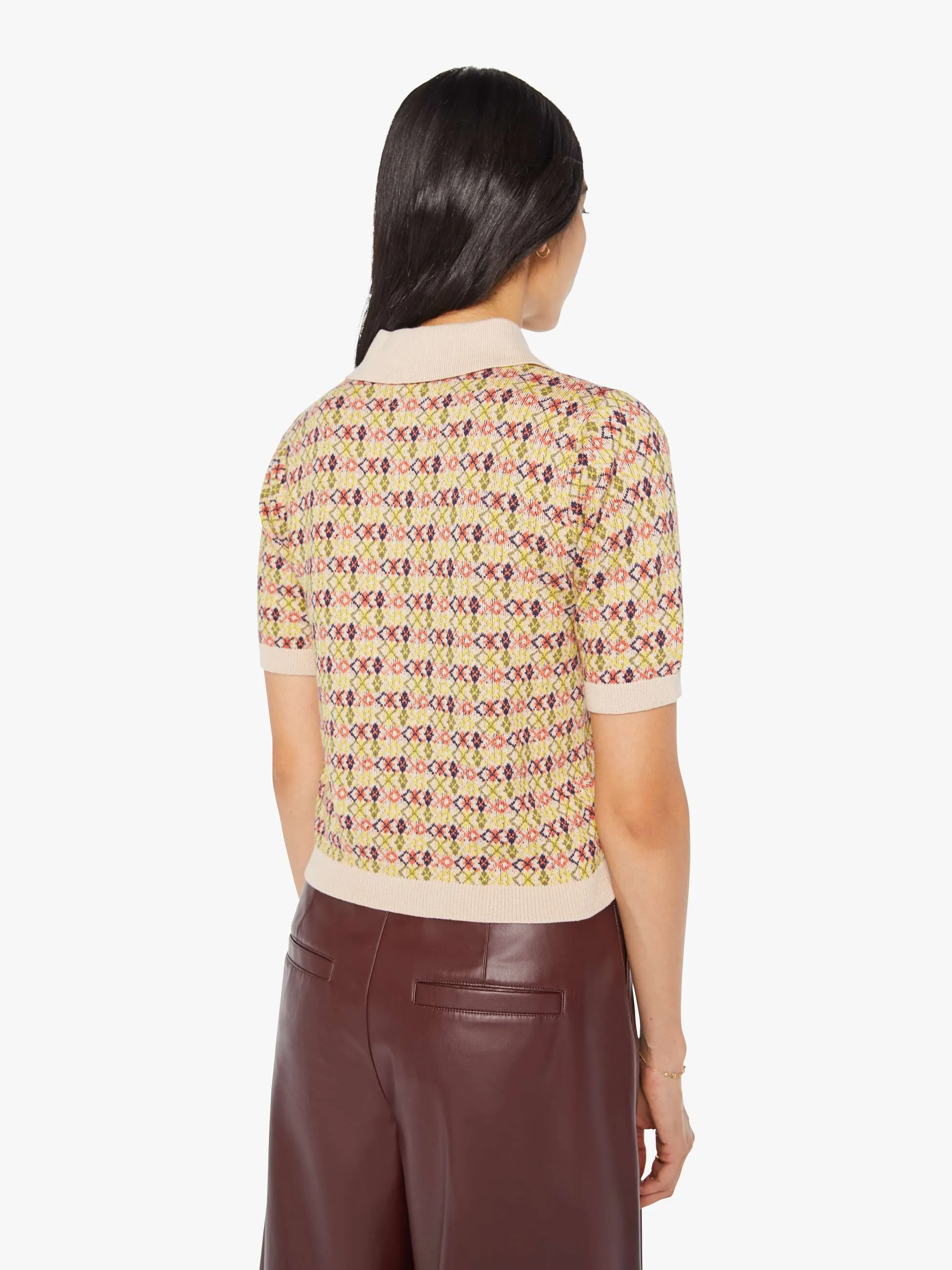 The Hot Under The Collar Top - Chess Club sold by MOTHER product image thumbnail 3