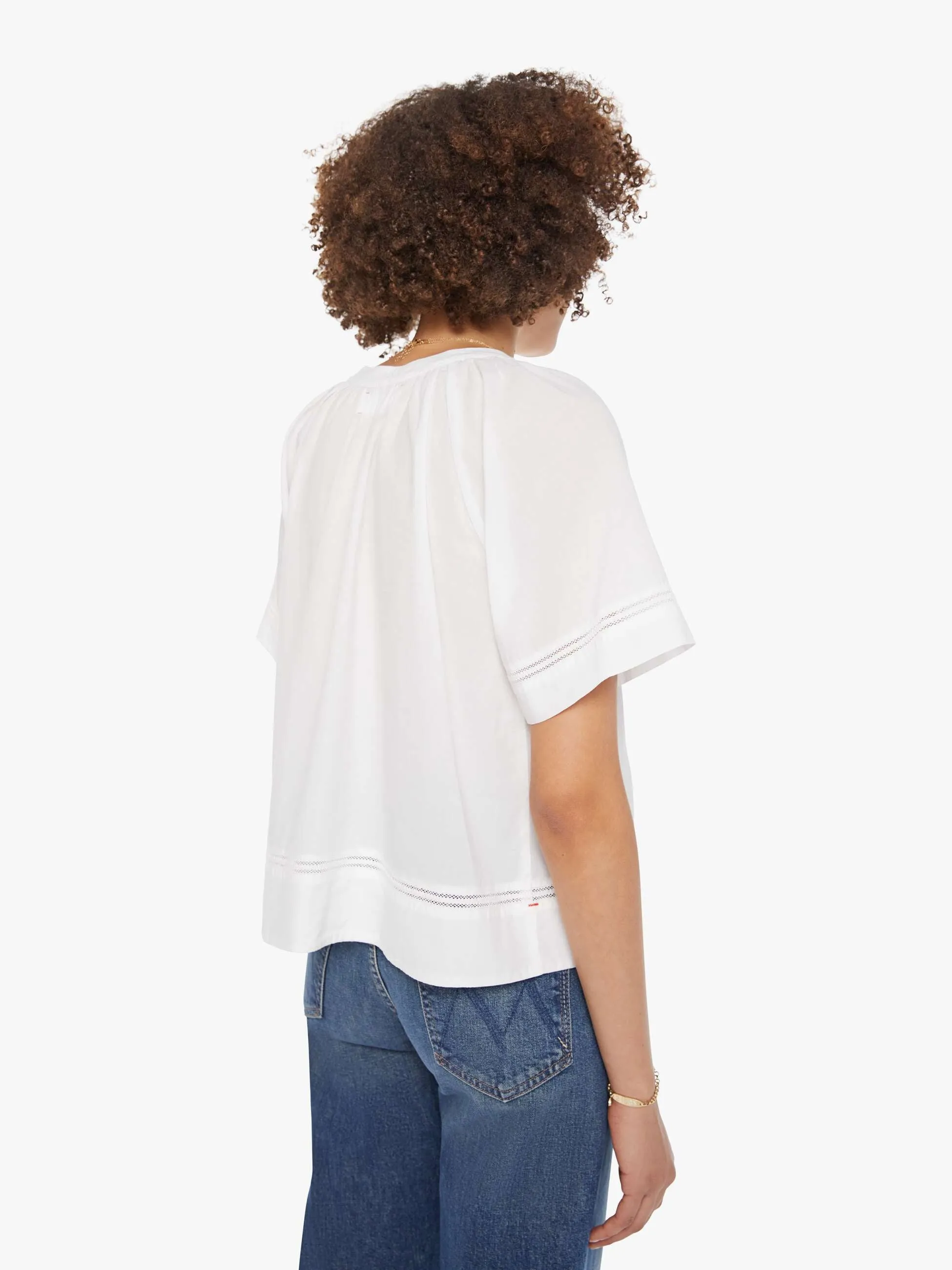 XiRENA Sadie Top - White sold by MOTHER product image thumbnail 3