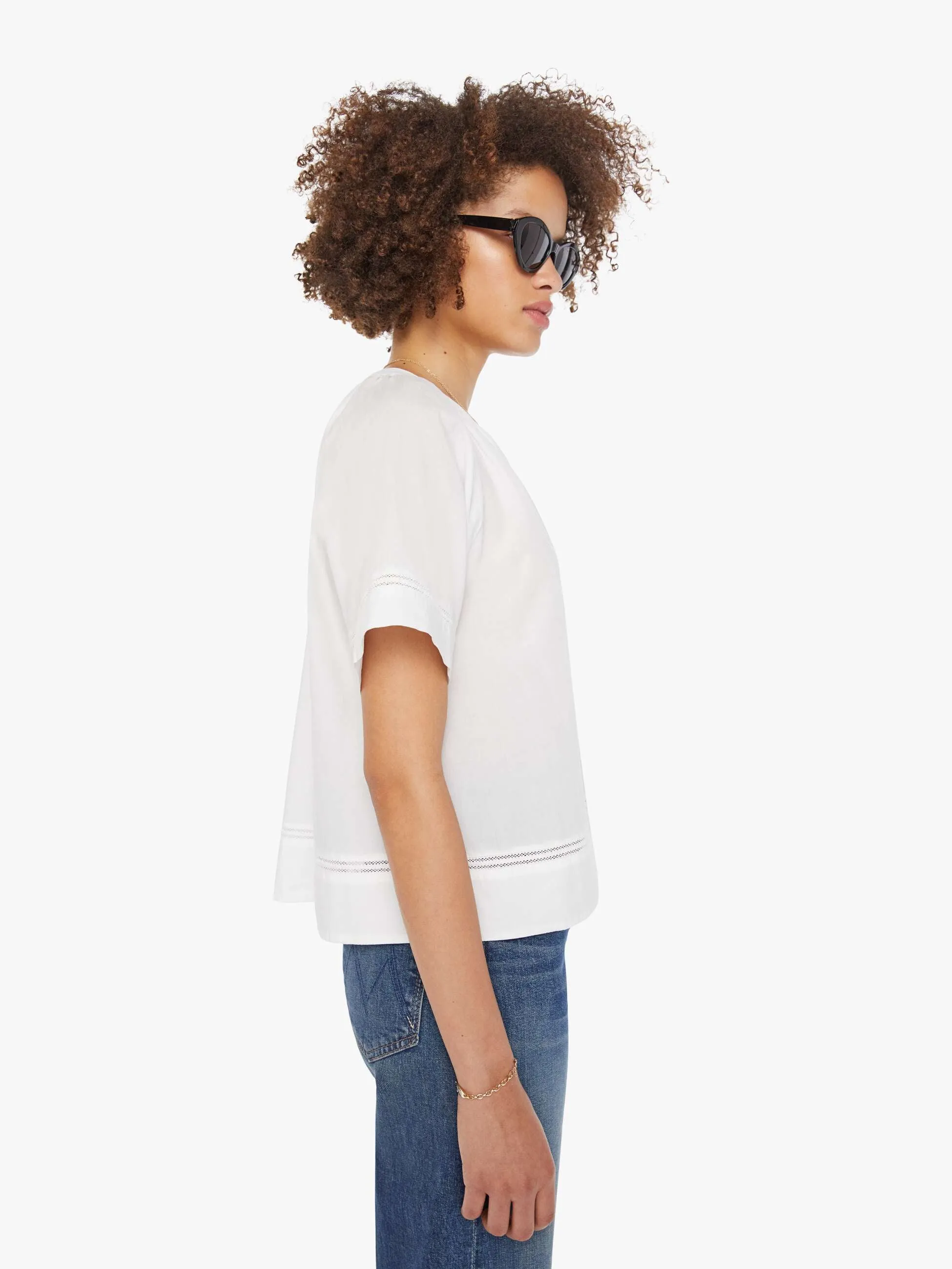 XiRENA Sadie Top - White sold by MOTHER product image thumbnail 2