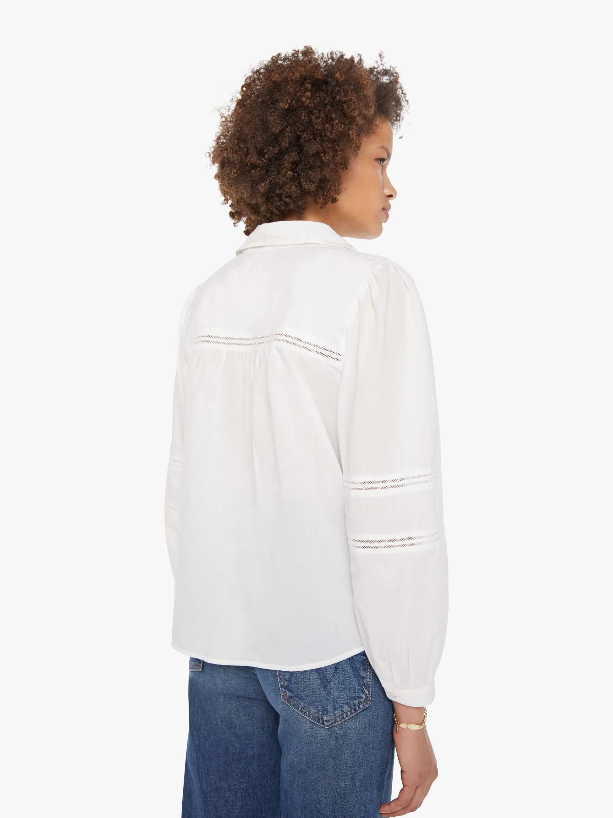 XiRENA Renata Shirt - White sold by MOTHER product image thumbnail 3