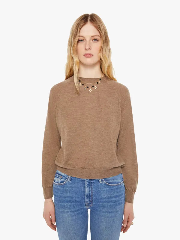 SPRWMN L/S Raglan Sweater - Truffle sold by MOTHER