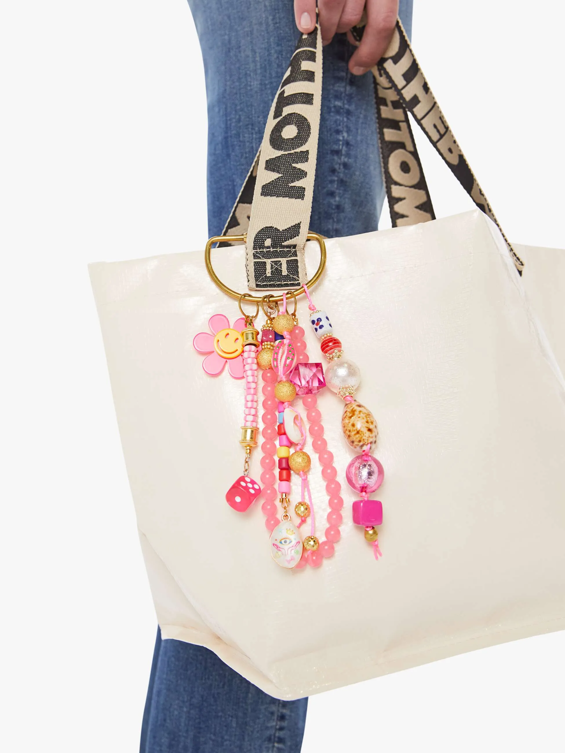 LUDA Bag Charm - Peony sold by MOTHER