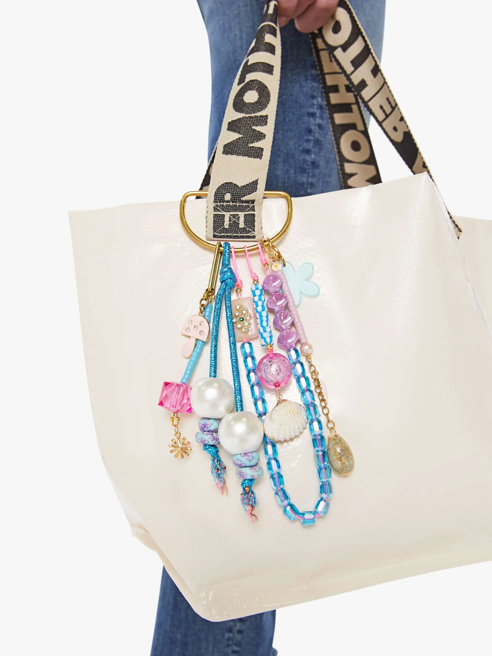 LUDA Bag Charm - Berry sold by MOTHER