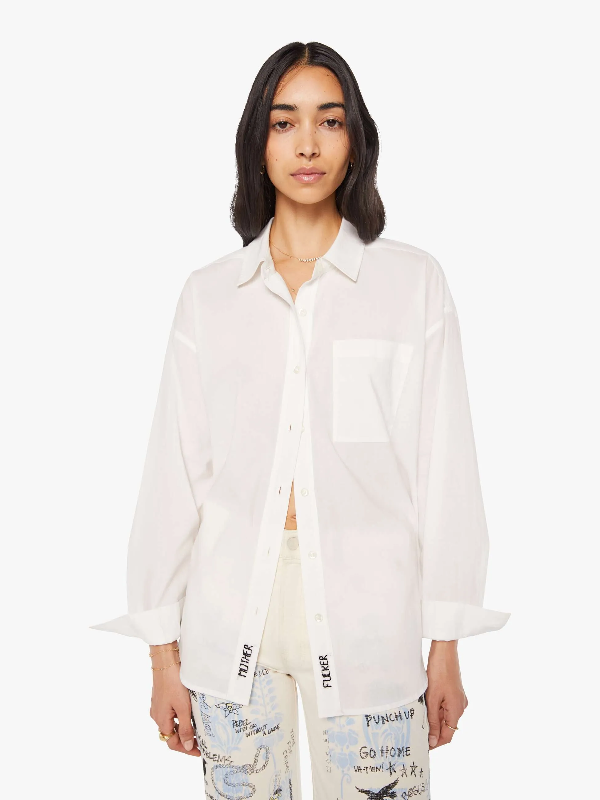 The Pushing Buttons - White sold by MOTHER product image thumbnail 2