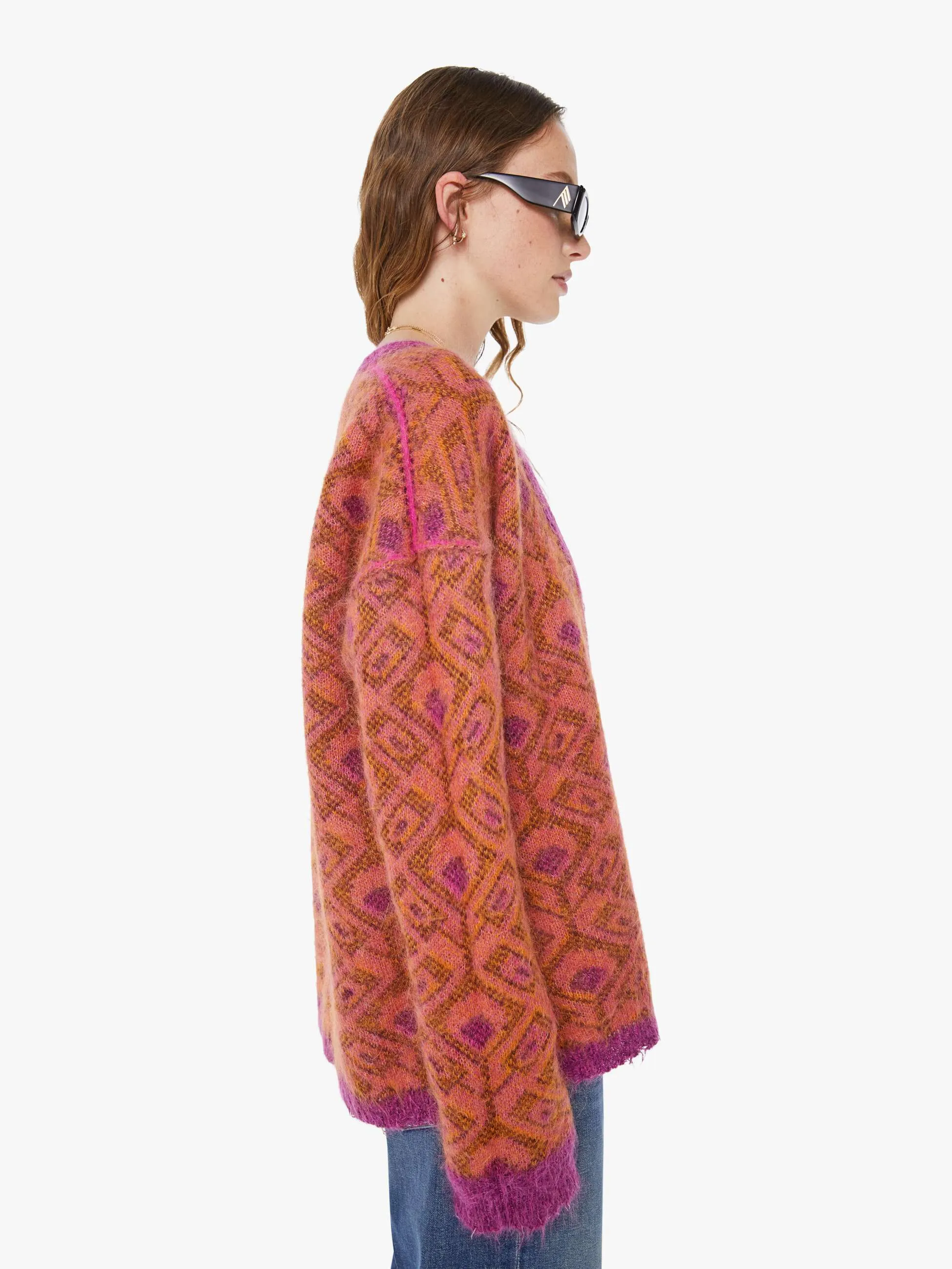 The Double Face Cardigan - Birds Of Paradise sold by MOTHER product image thumbnail 3