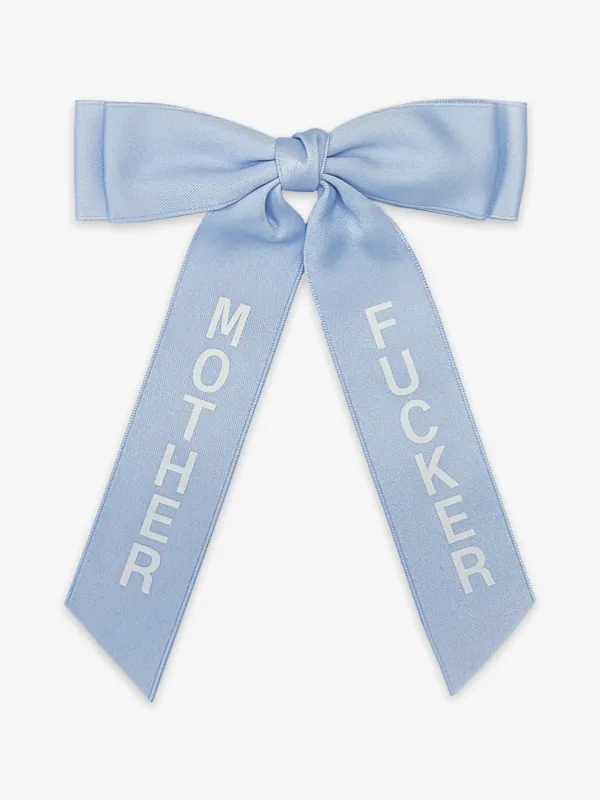 The Hair Bow - Light Blue made by MOTHER