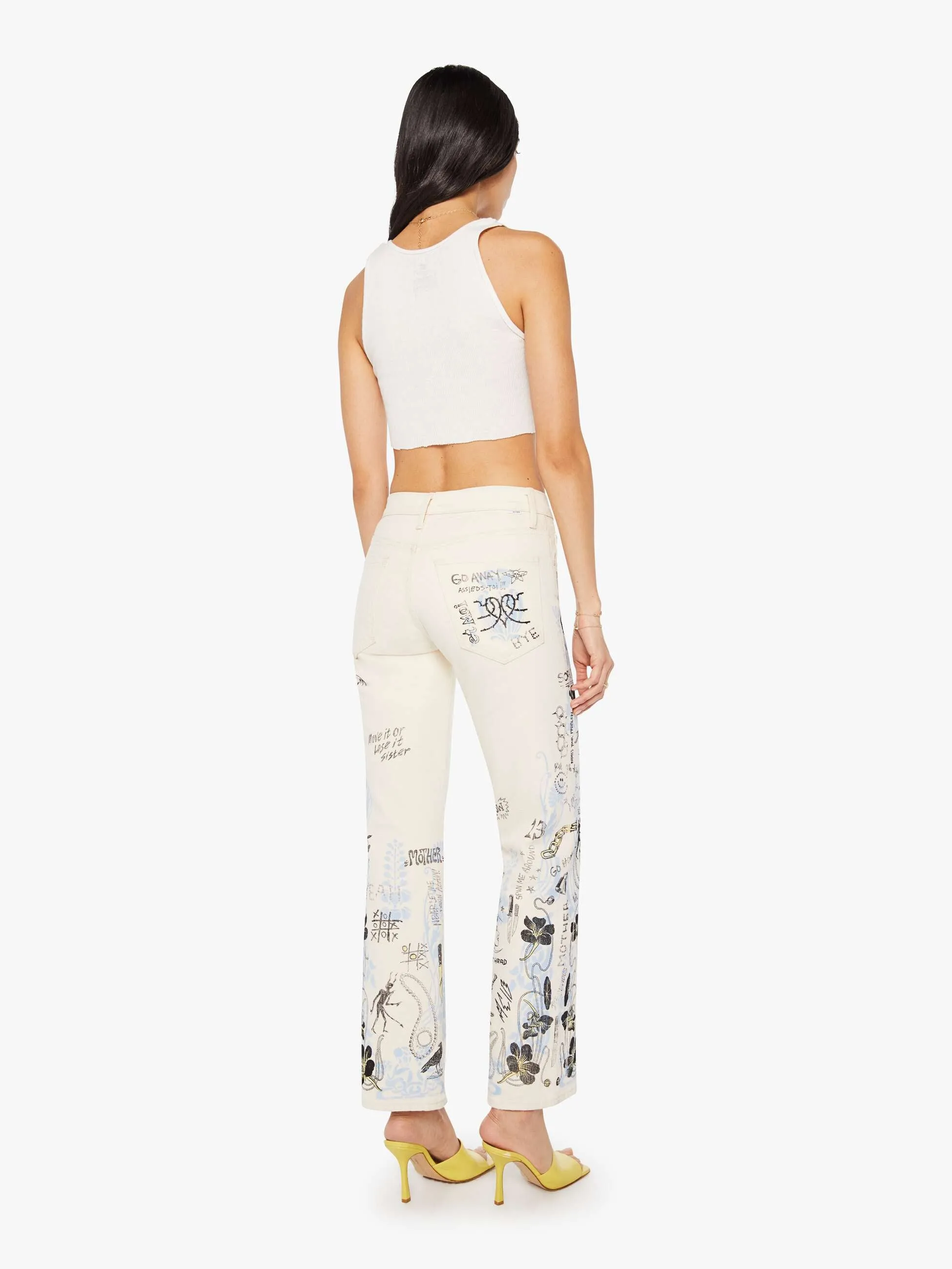 The Mid Rise Rambler Zip Nerdy - Bad Decisions Club sold by MOTHER product image thumbnail 4