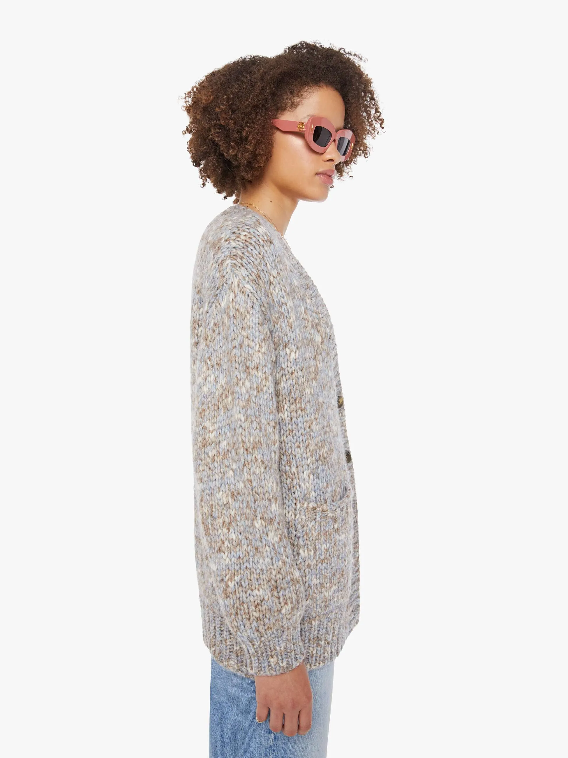 XiRENA Marvin Sweater - Light Blue Melange sold by MOTHER product image thumbnail 3