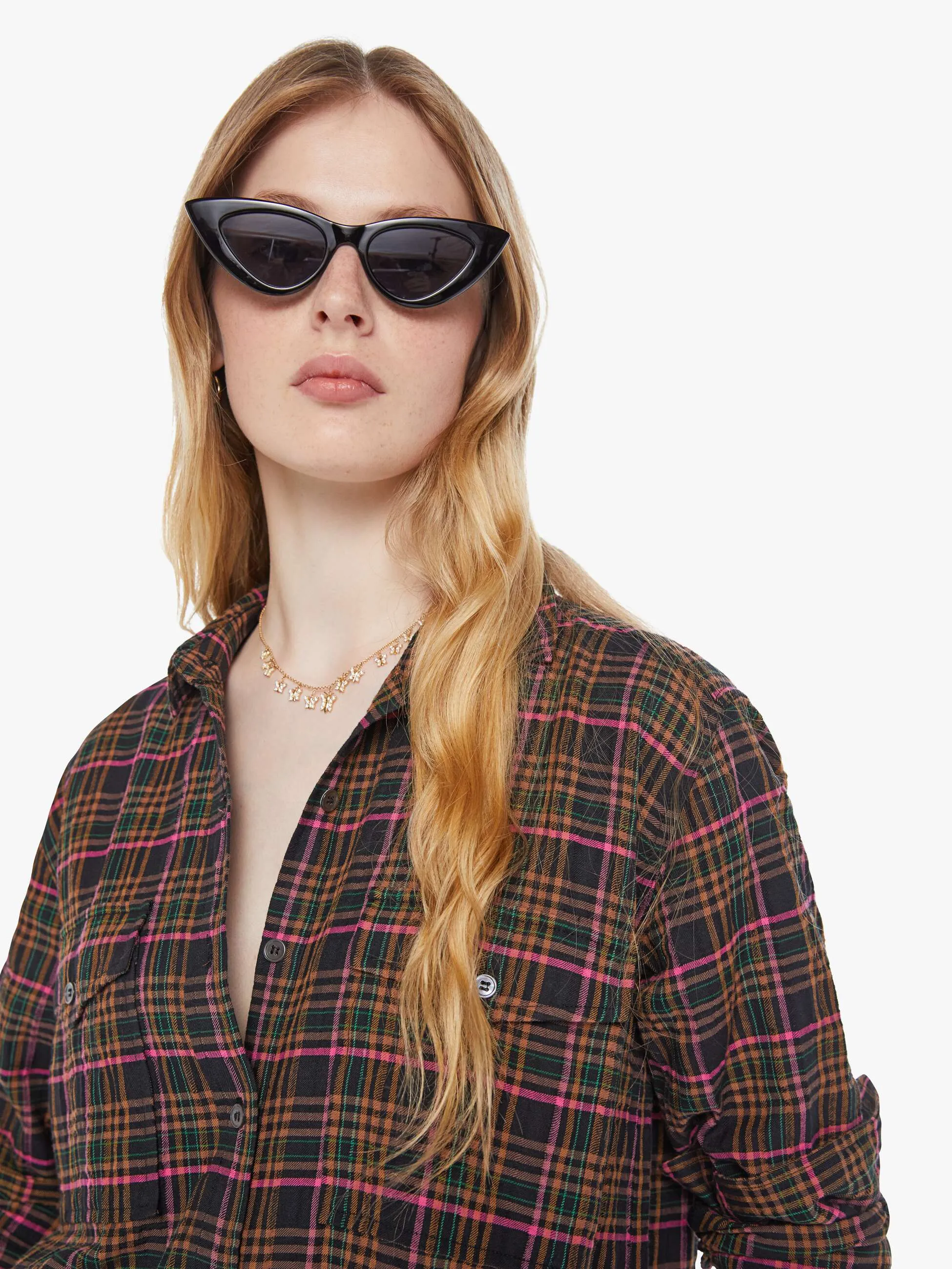 XiRENA Natalie Dress - Espresso Plaid sold by MOTHER product image thumbnail 5