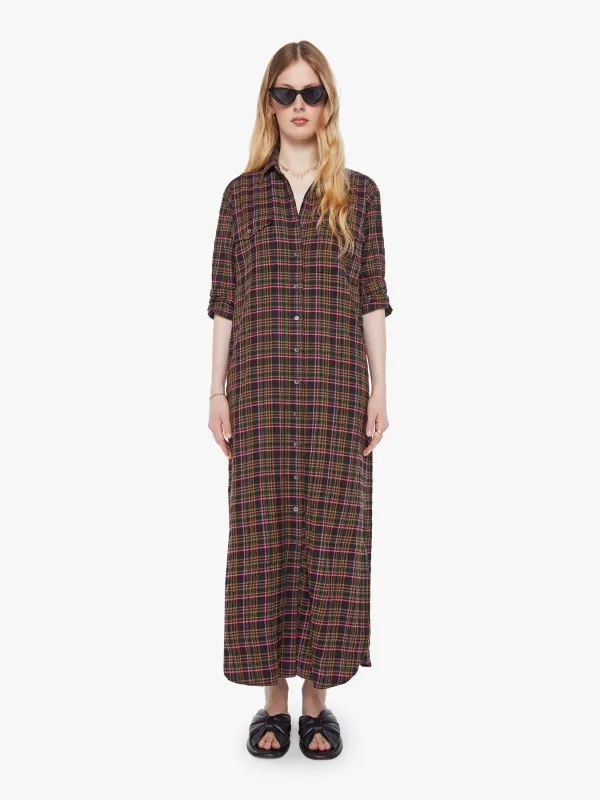 XiRENA Natalie Dress - Espresso Plaid sold by MOTHER