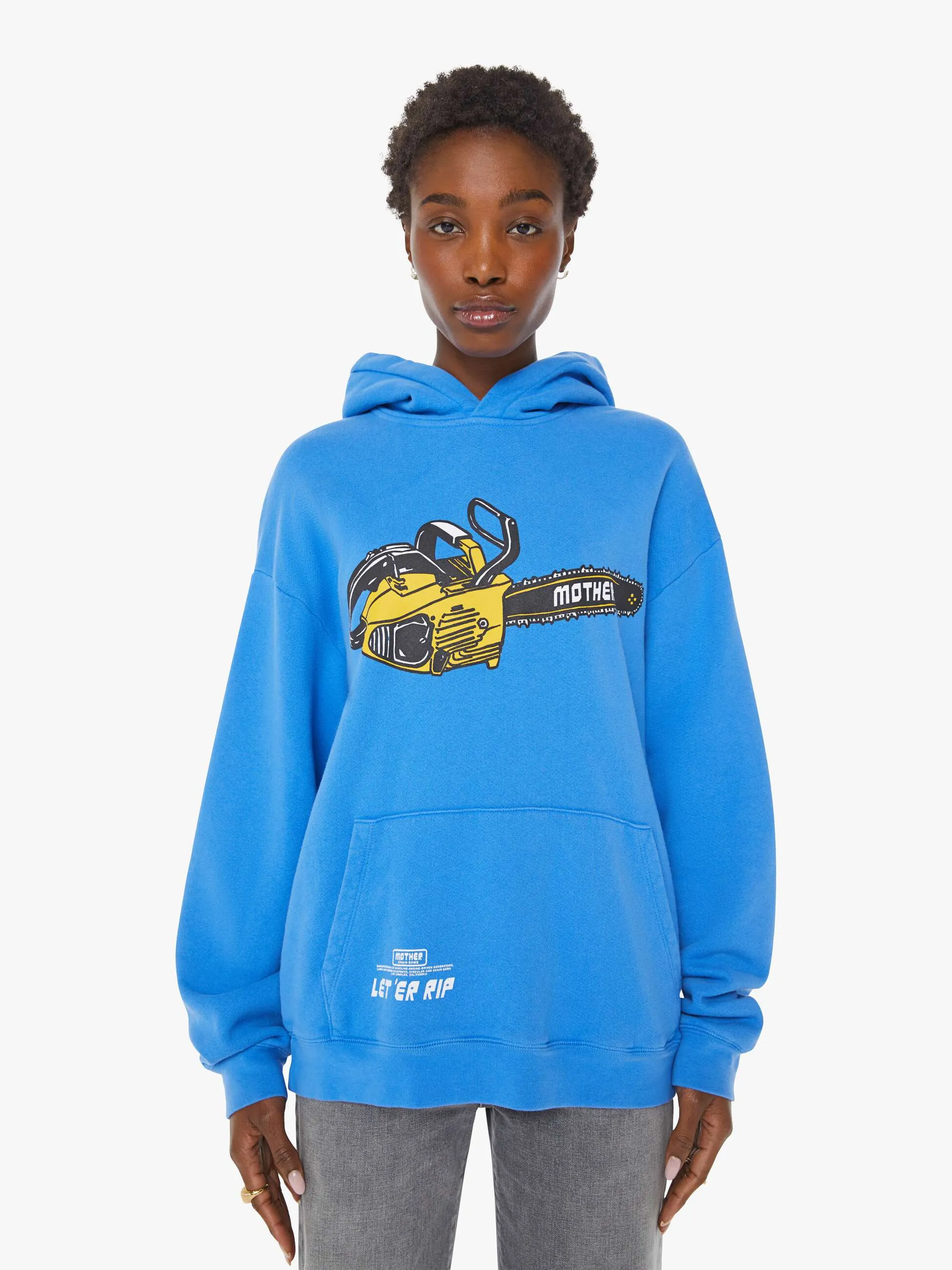 The Oversized Hoodie - Chainsaw sold by MOTHER
