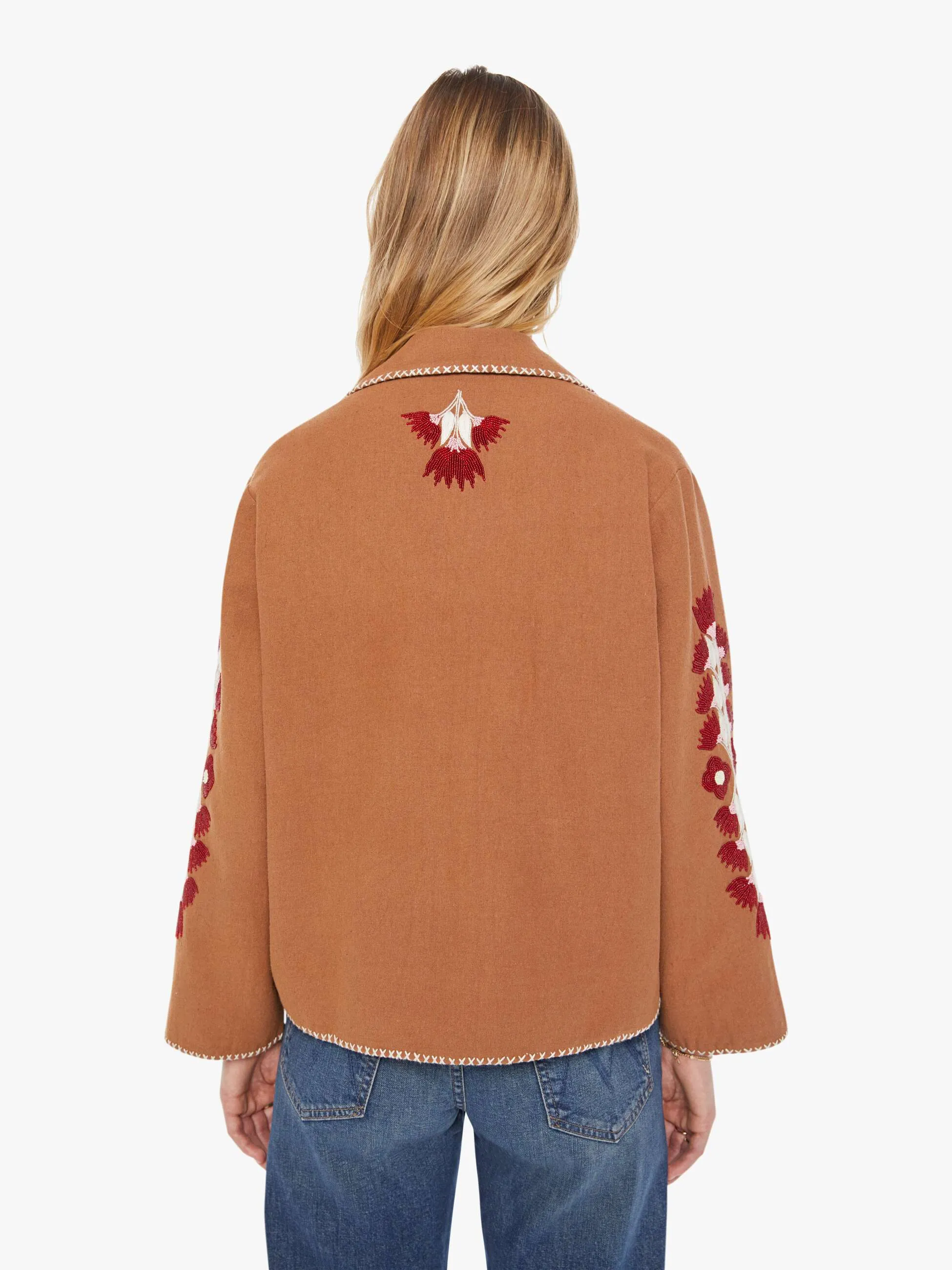 Alix of Bohemia Western Jacket - Cactus Bloom sold by MOTHER product image thumbnail 4