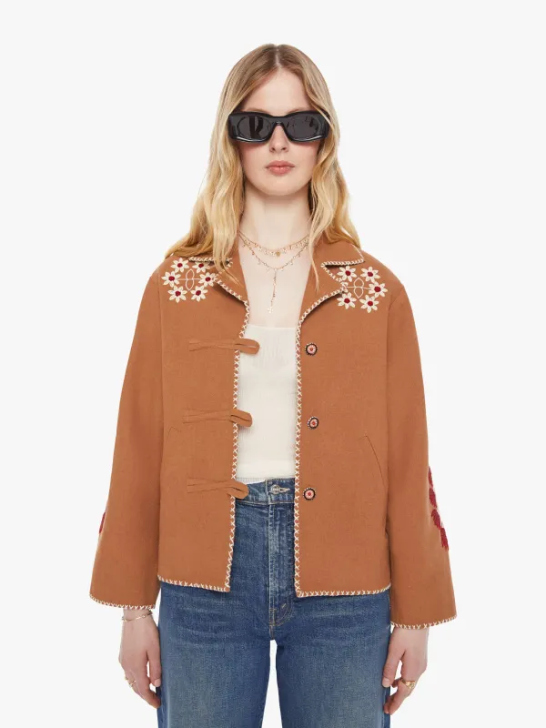 Alix of Bohemia Western Jacket - Cactus Bloom sold by MOTHER