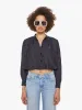 Alix of Bohemia Ryle Shirt - Onyx sold by MOTHER