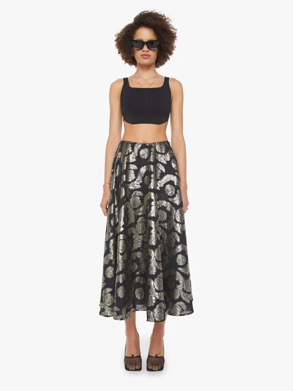Alix of Bohemia Roxanne Skirt - Gunmetal made by Alix of Bohemia